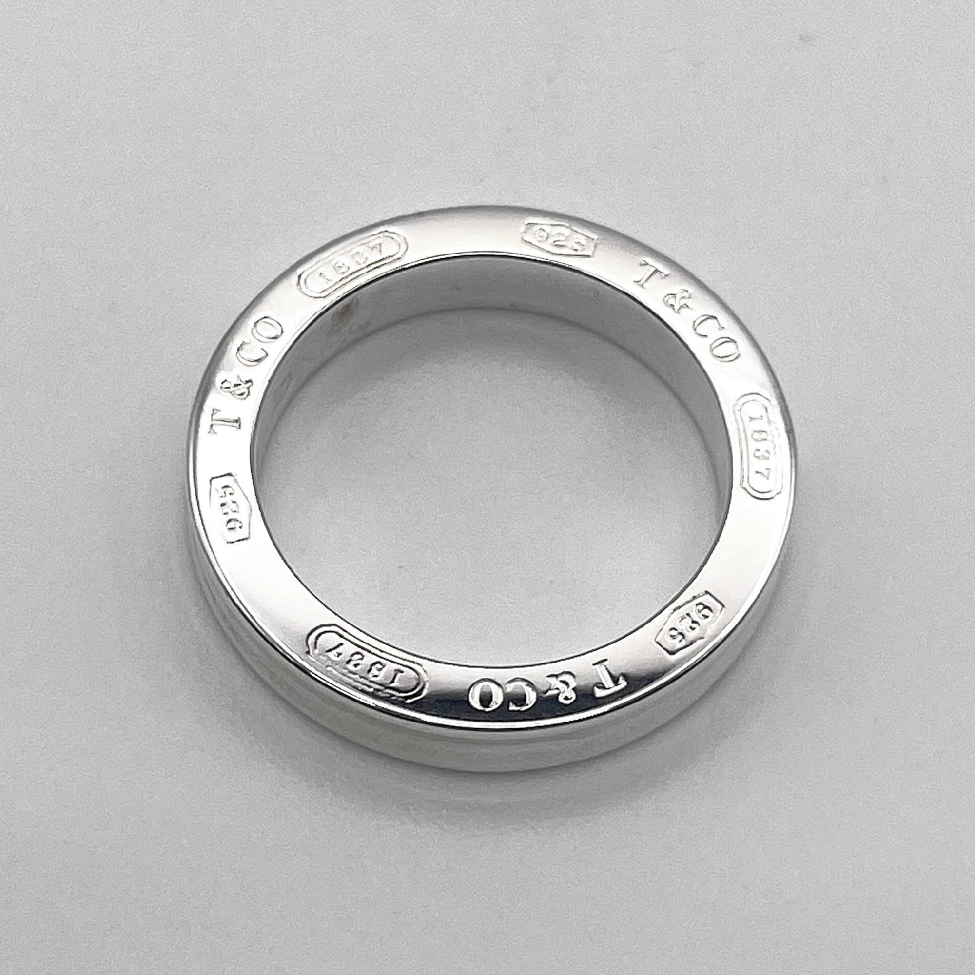 Tiffany Silver 925 Band Ring (Pre-Owned)