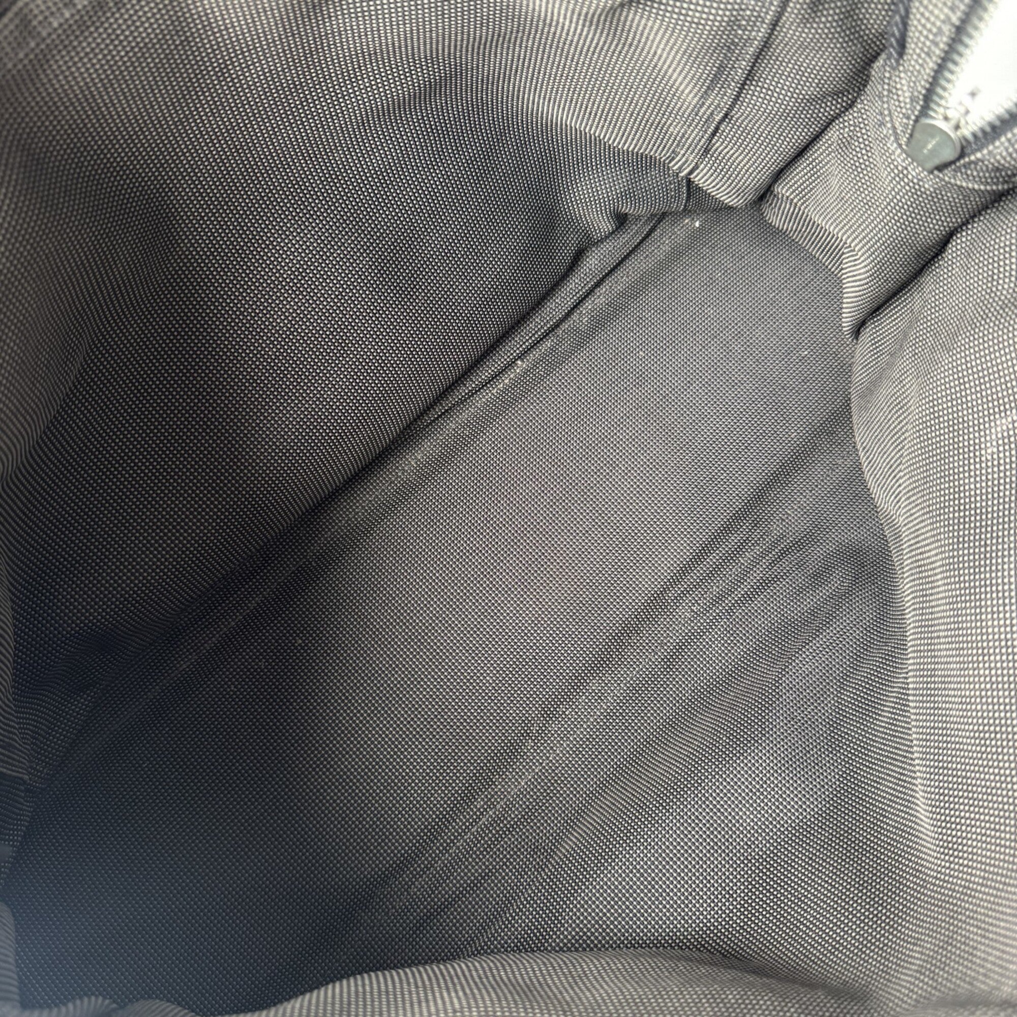 Hermes Gray Canvas Tote Bag (Pre-Owned)
