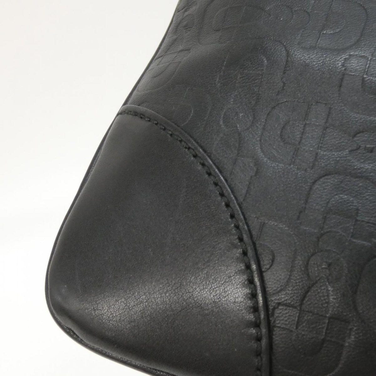 Gucci Black Leather Shoulder Bag (Pre-Owned)