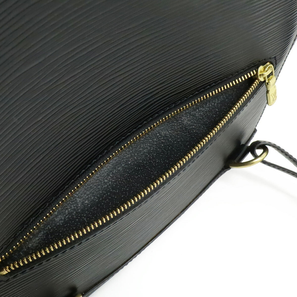 Louis Vuitton Black Noir Epi Leather Backpack Shoulder Bag (Pre-Owned)