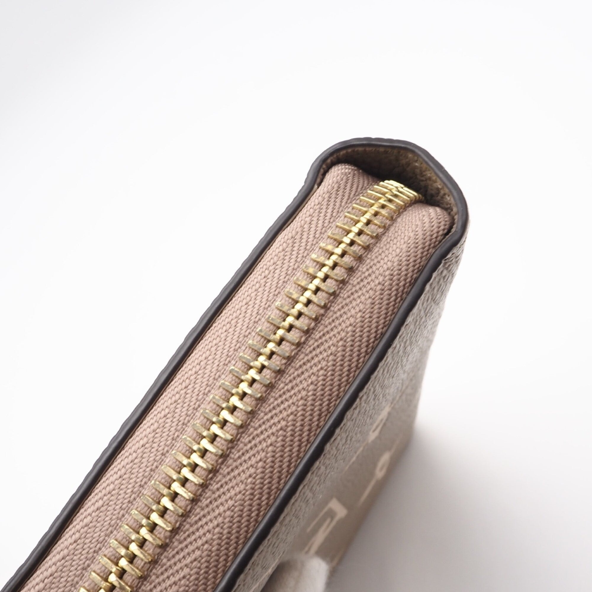 Louis Vuitton Monogram Empreinte Beige Leather Long Wallet (Bi-Fold) (Pre-Owned)