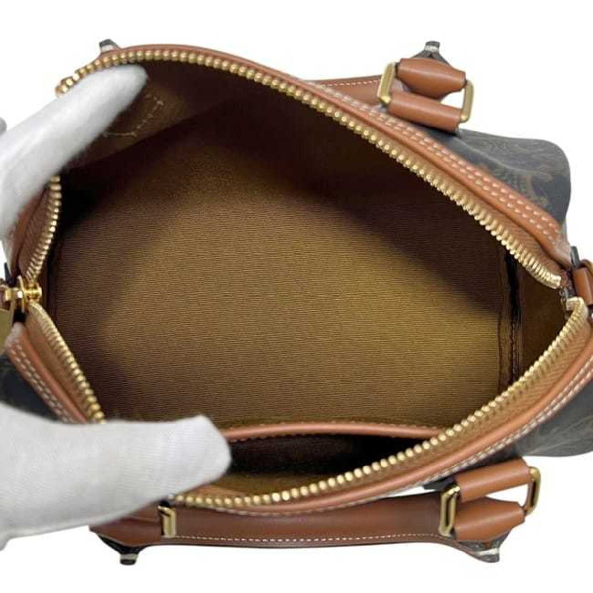 Celine Brown Pvc Leather Boston Bag (Pre-Owned)