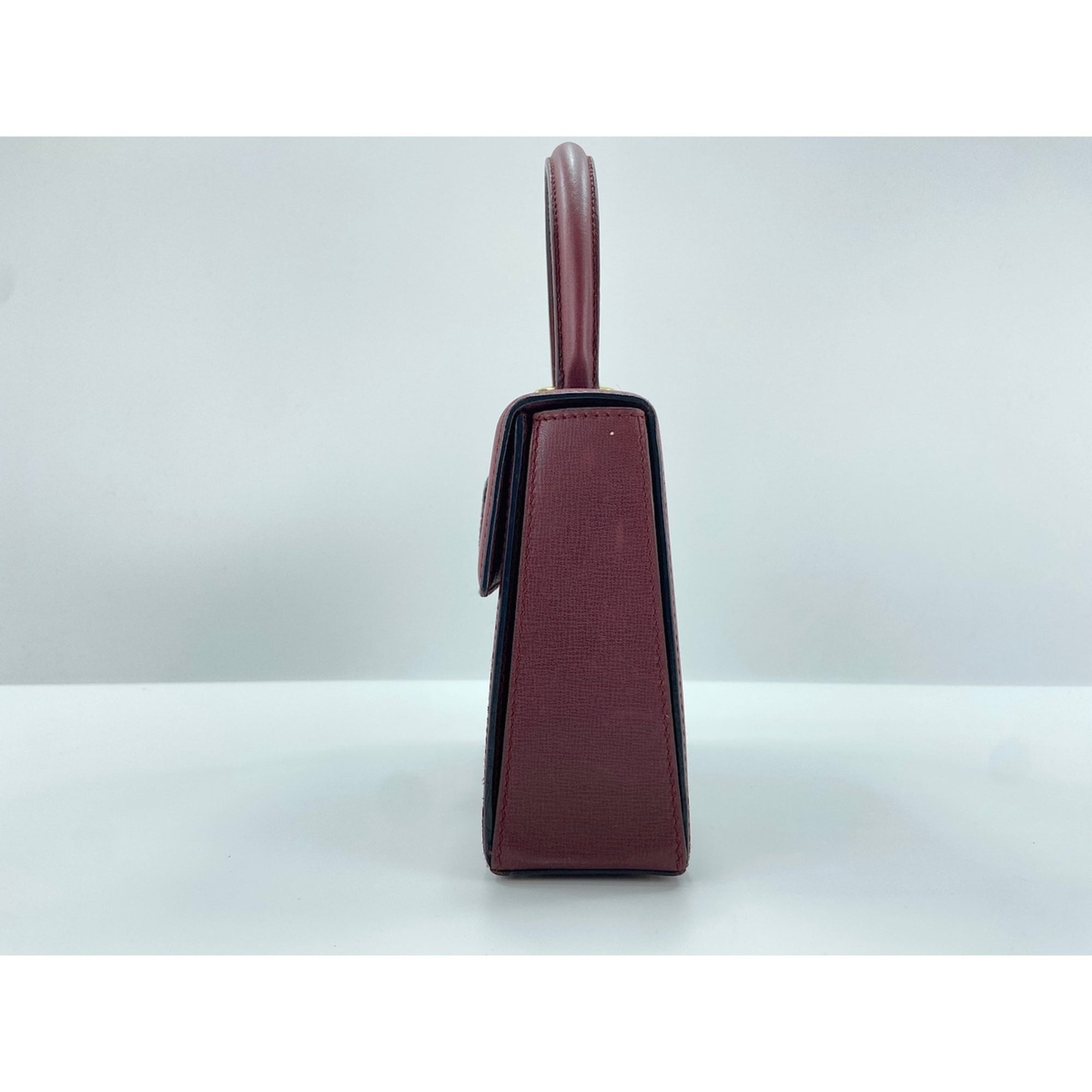 Cartier Must Wine Red Handbag (Pre-Owned)