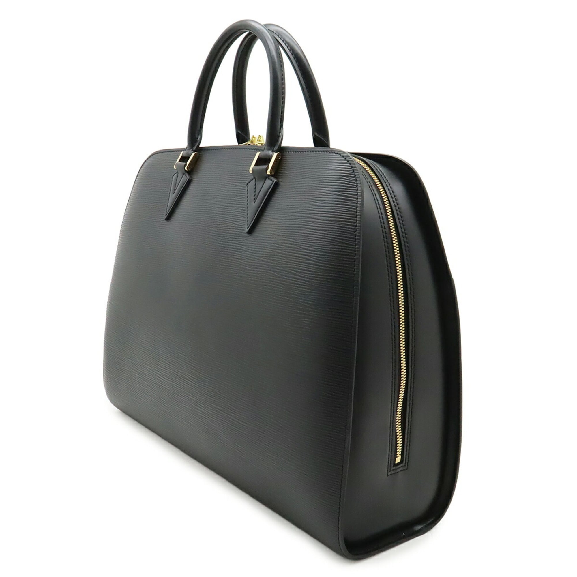 Louis Vuitton Black Noir Epi Leather Handbag (Pre-Owned)