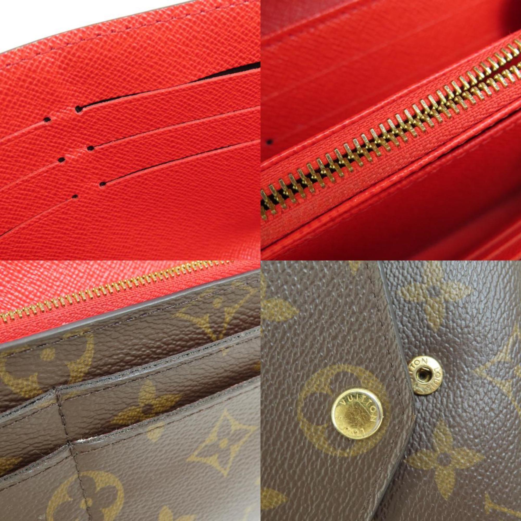 Louis Vuitton Coquelicots Monogram Monogram Long Wallet (Bi-Fold) (Pre-Owned)