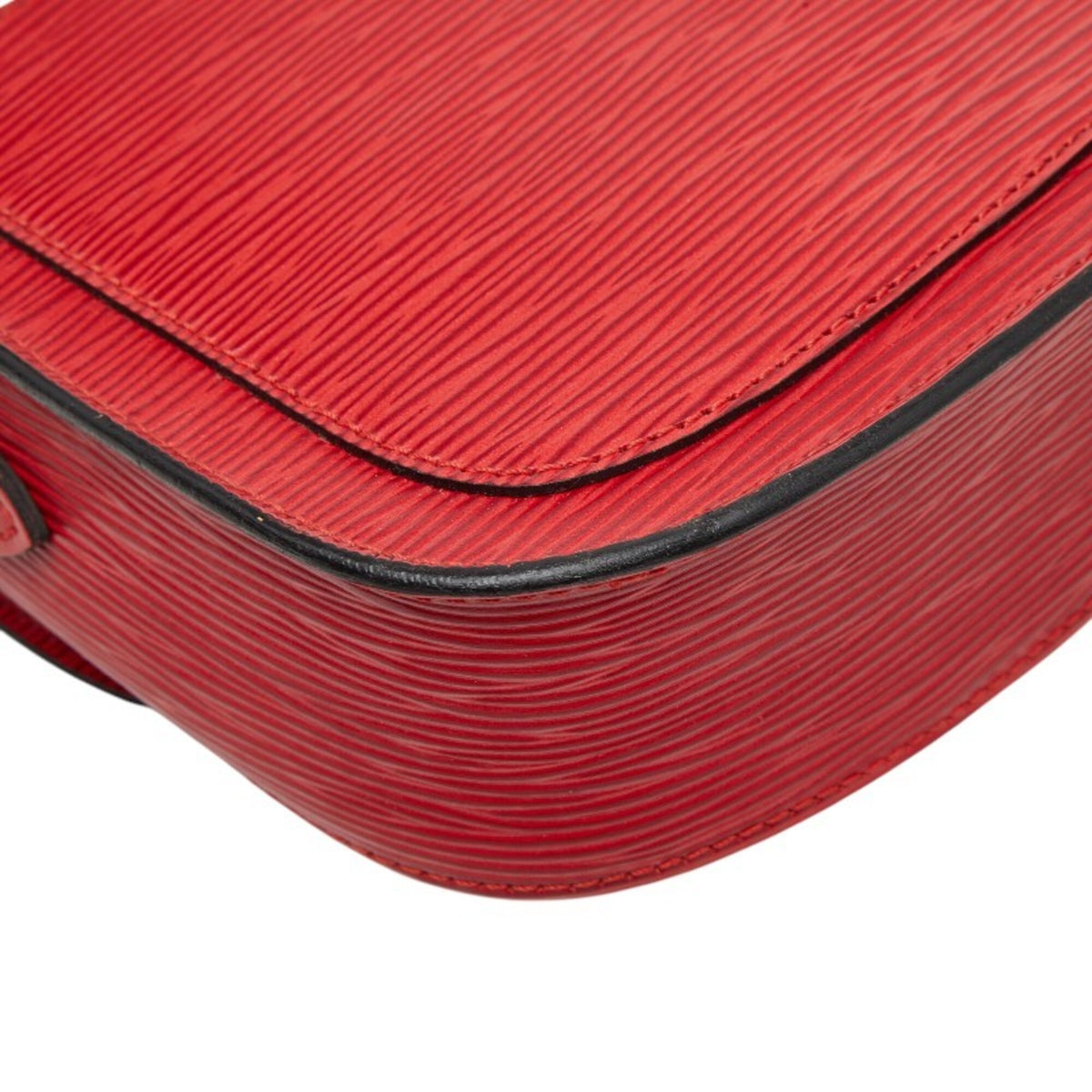 Louis Vuitton Epi Red Color Leather Shoulder Bag (Pre-Owned)