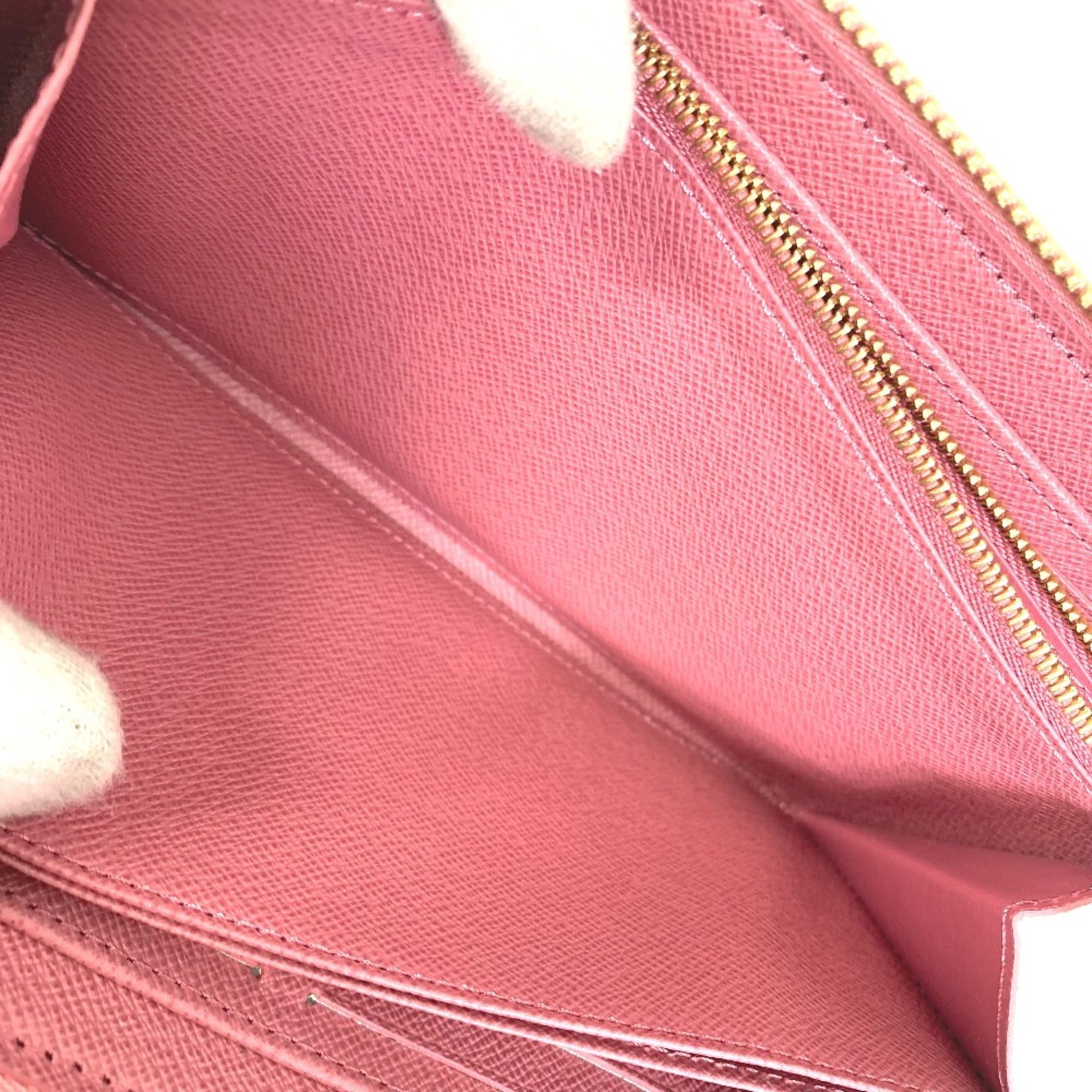 Louis Vuitton Monogram Denim Pink Monogram Denim Long Wallet (Bi-Fold) (Pre-Owned)