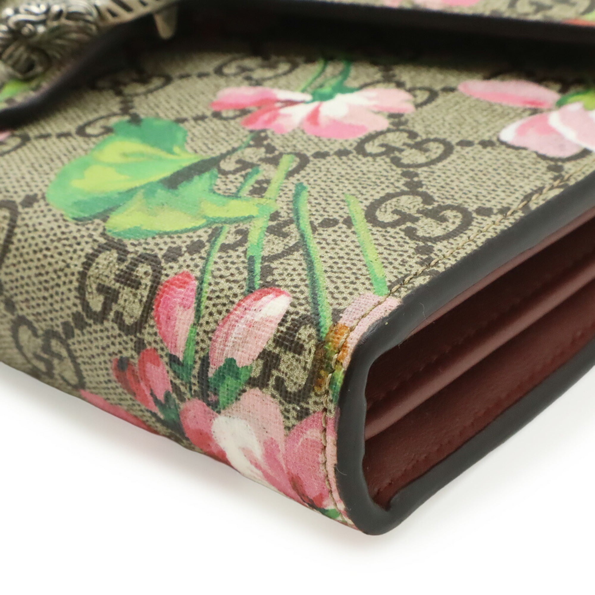 Gucci Beige Coated Canvas Leather Clutch Bag Pochette Shoulder Bag (Pre-Owned)