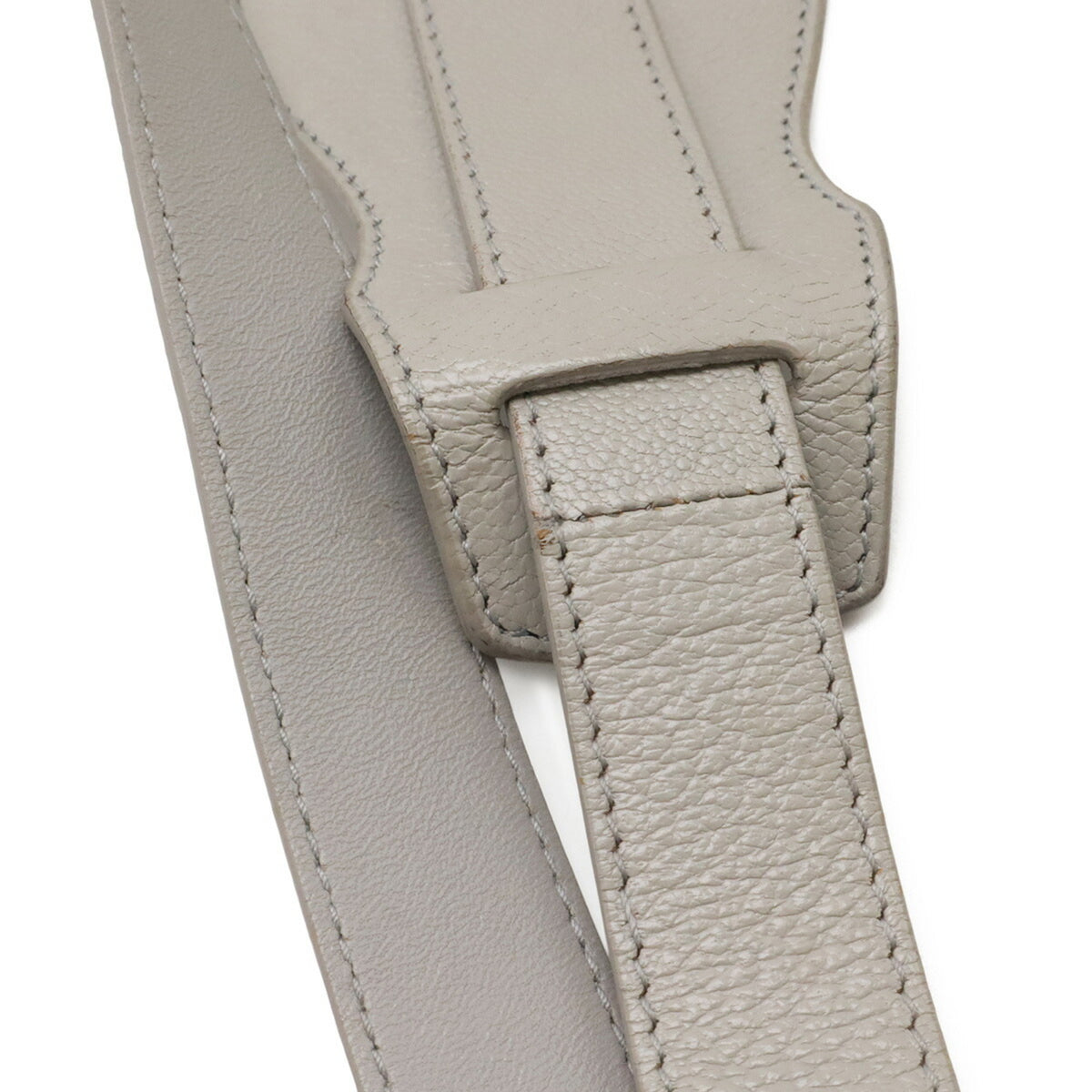 Balenciaga Light Gray Leather Handbag Shoulder Bag (Pre-Owned)