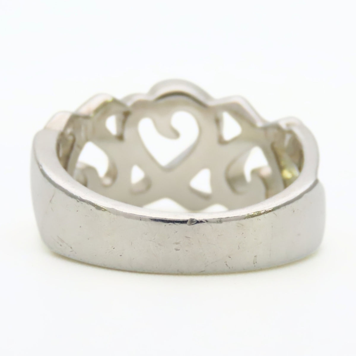 Tiffany Silver Silver 925 Band Ring (Pre-Owned)