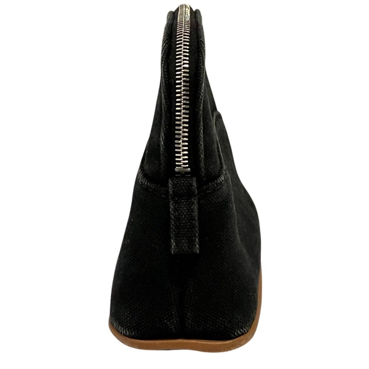 Hermes Black Canvas Cotton Pouch (Pre-Owned)