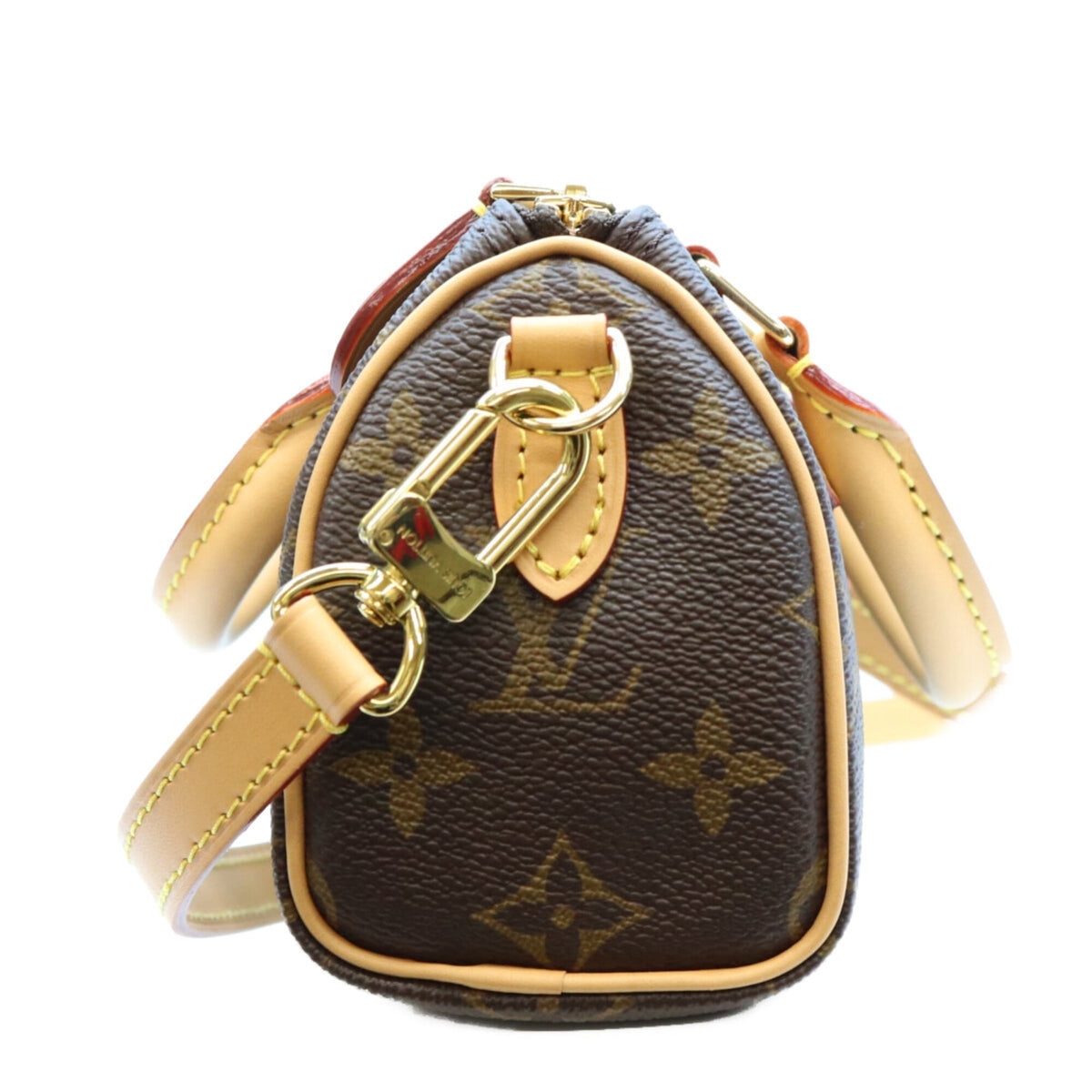 Louis Vuitton Brown Monogram Boston Bag Shoulder Bag (Pre-Owned)