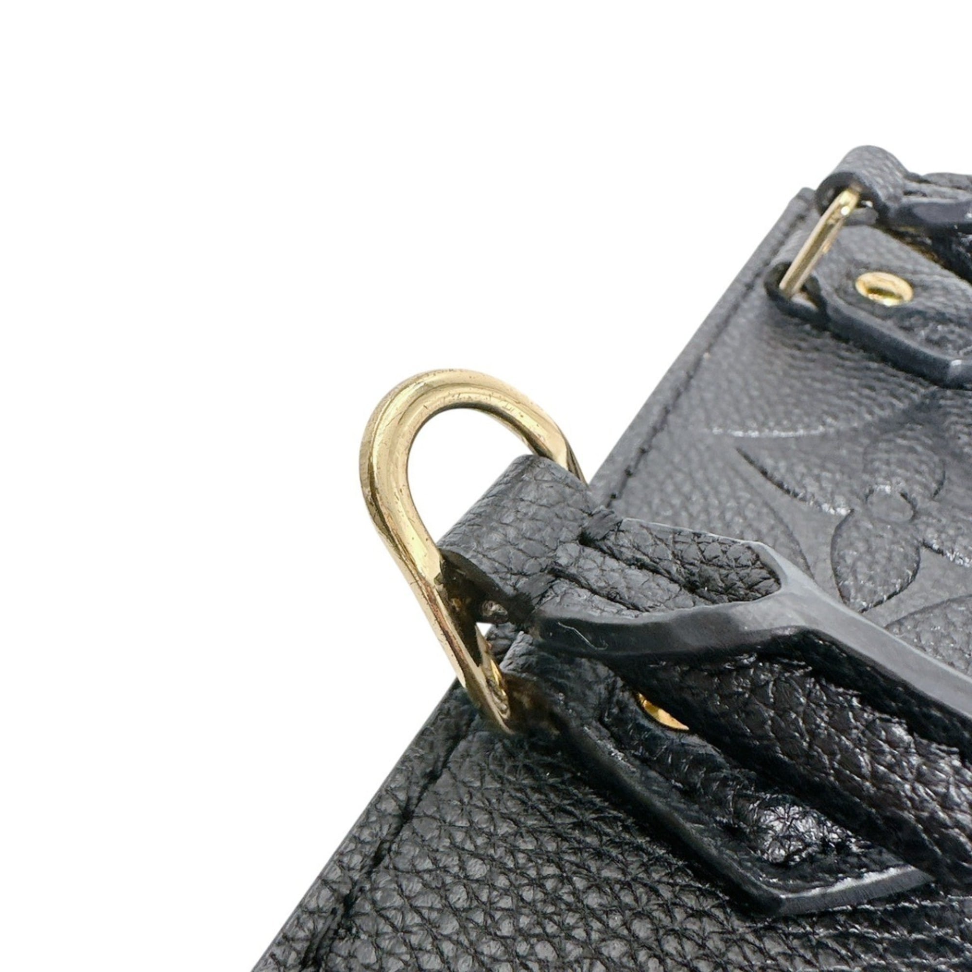 Louis Vuitton Black Monogram Empreinte Shoulder Bag (Pre-Owned)