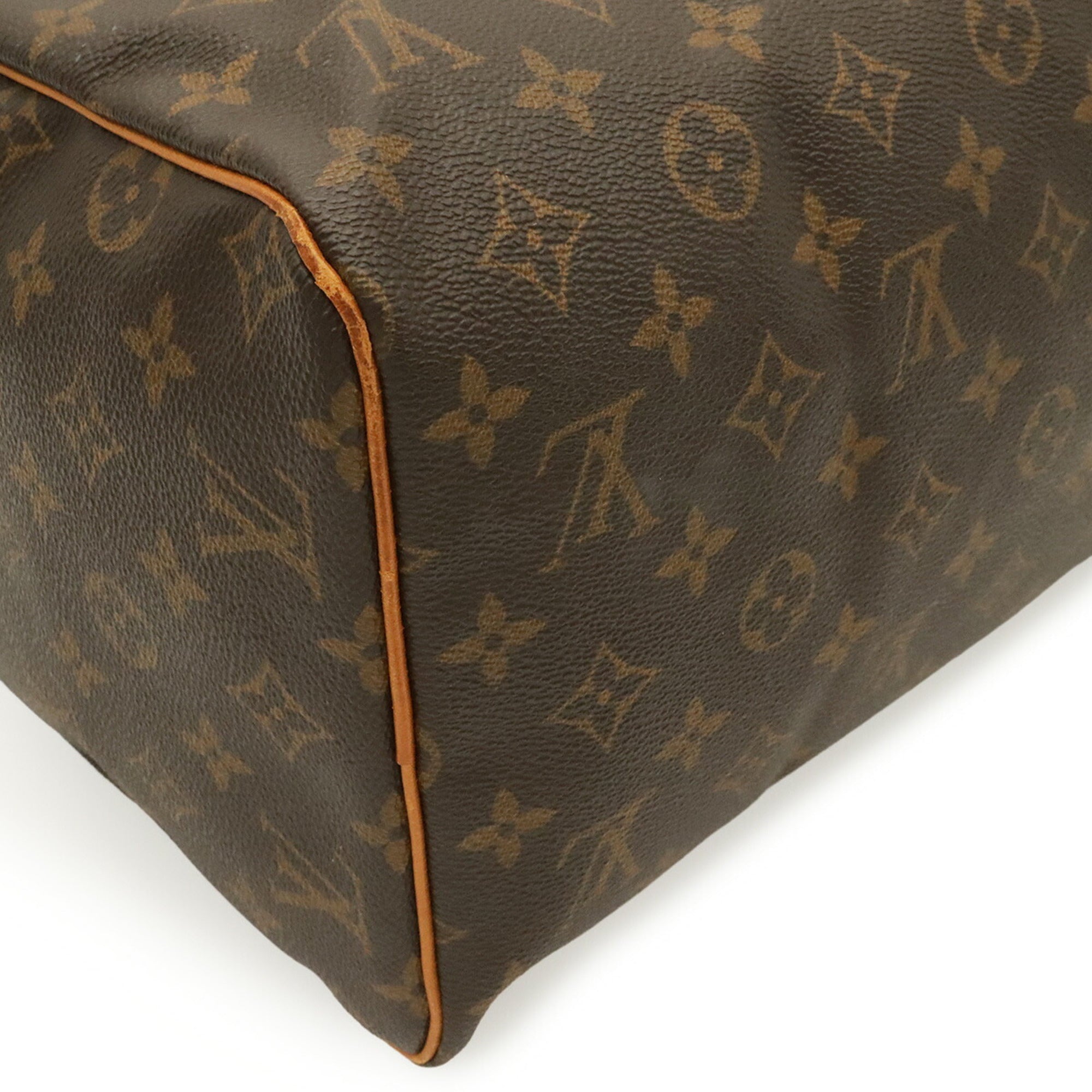 Louis Vuitton Brown Monogram Canvas Pvc Coated Canvas Boston Bag Handbag (Pre-Owned)