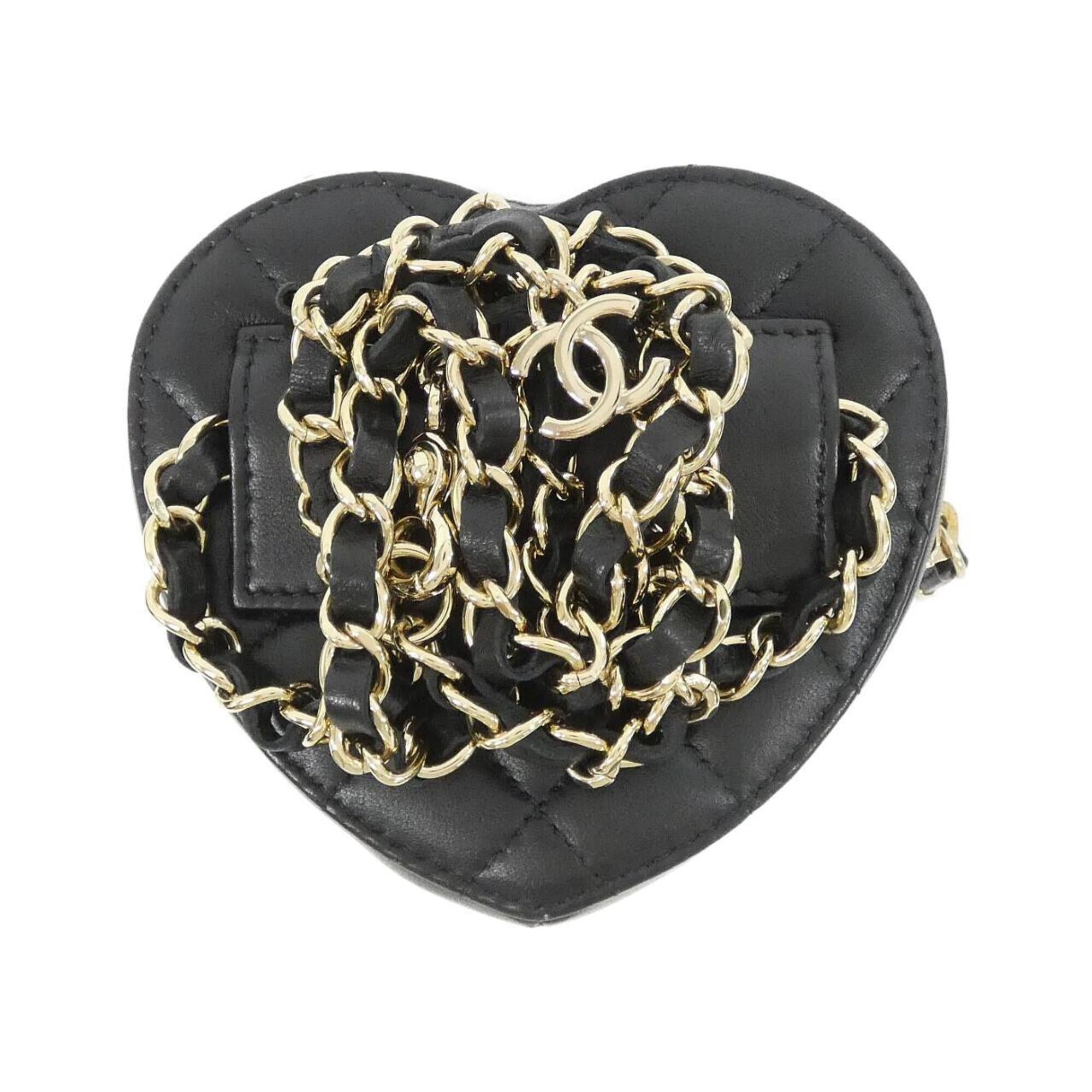 Chanel Black Leather Fanny Pack (Pre-Owned)