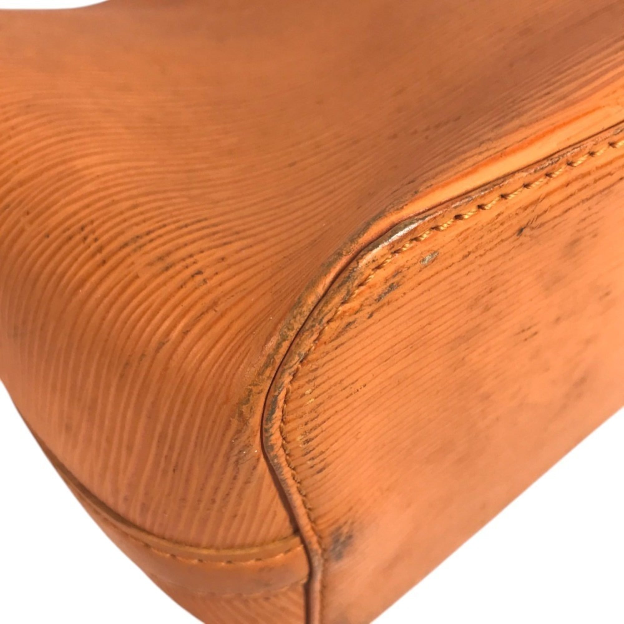 Louis Vuitton Galle Orange Epi Leather Handbag Shoulder Bag (Pre-Owned)