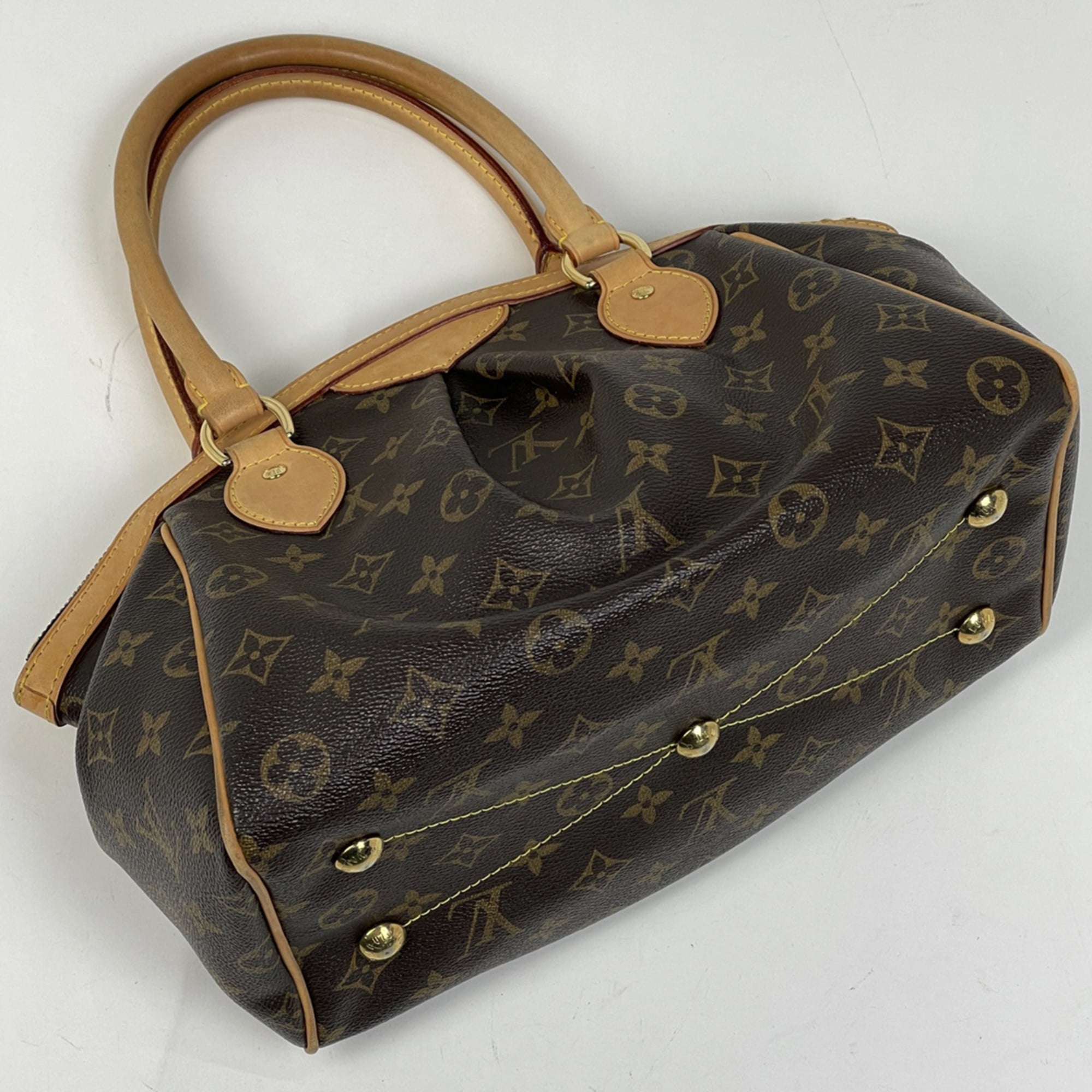 Louis Vuitton Monogram Brown Monogram Handbag Tote Bag (Pre-Owned)