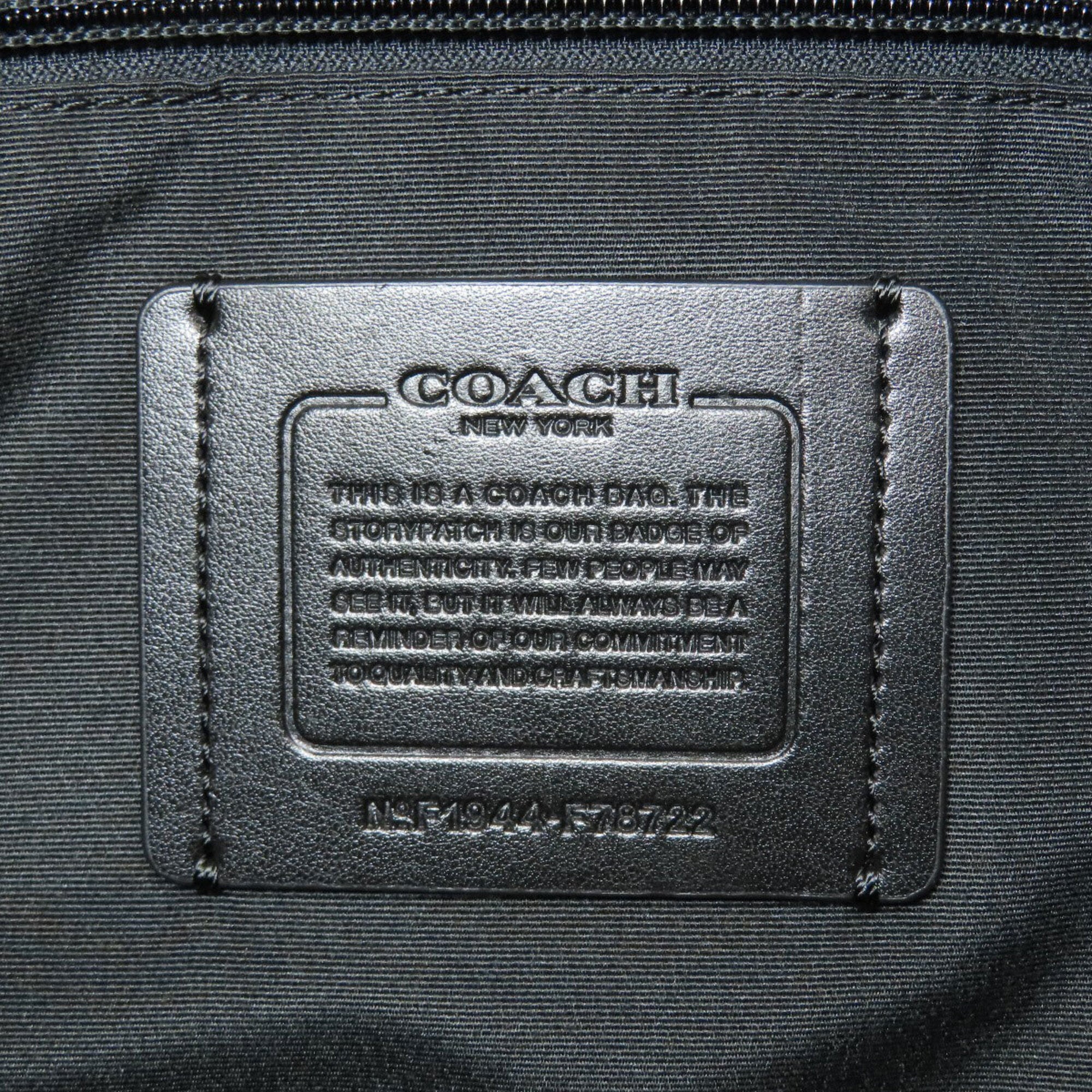 Coach Brown Pvc Shoulder Bag (Pre-Owned)