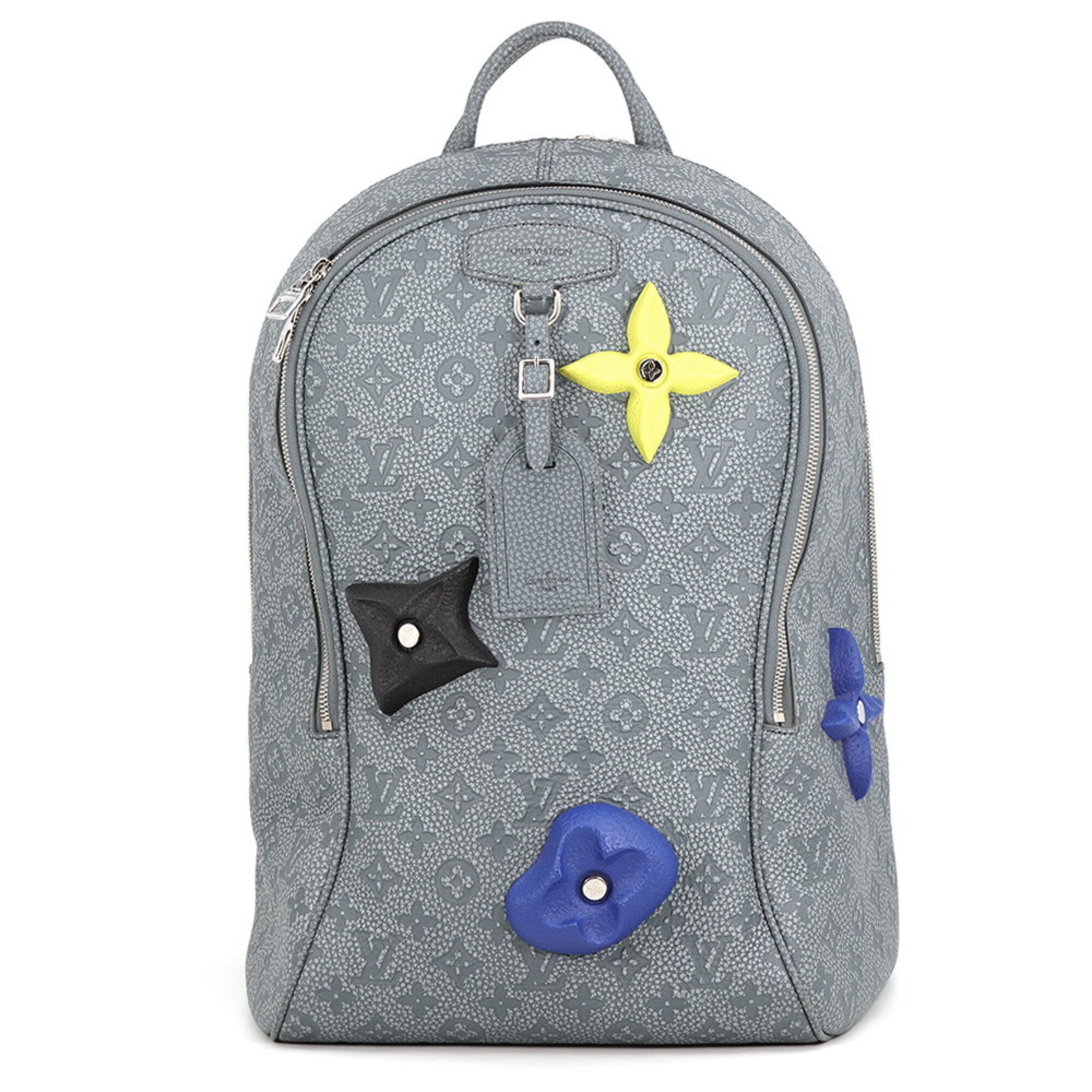 Louis Vuitton Gray Multi-Color Handbag (Pre-Owned)
