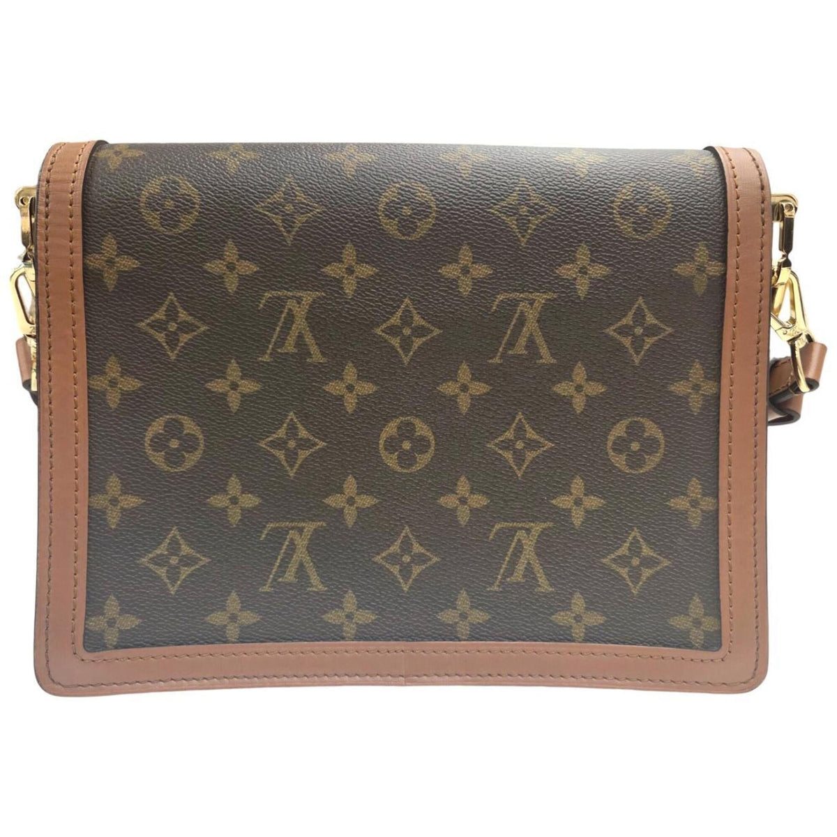 Louis Vuitton Brown Monogram Reverse Shoulder Bag (Pre-Owned)