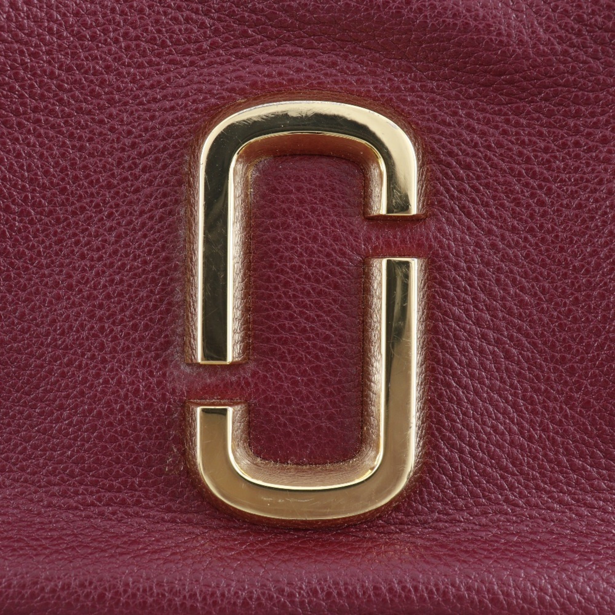Marc By Marc Jacobs Red Color Leather Shoulder Bag (Pre-Owned)