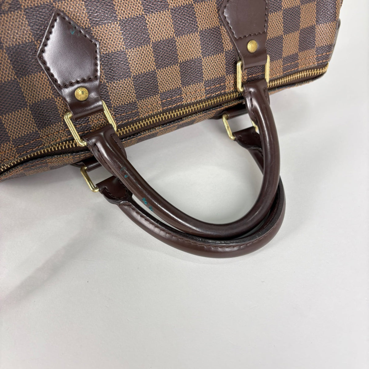 Louis Vuitton Brown Damier Canvas Handbag (Pre-Owned)
