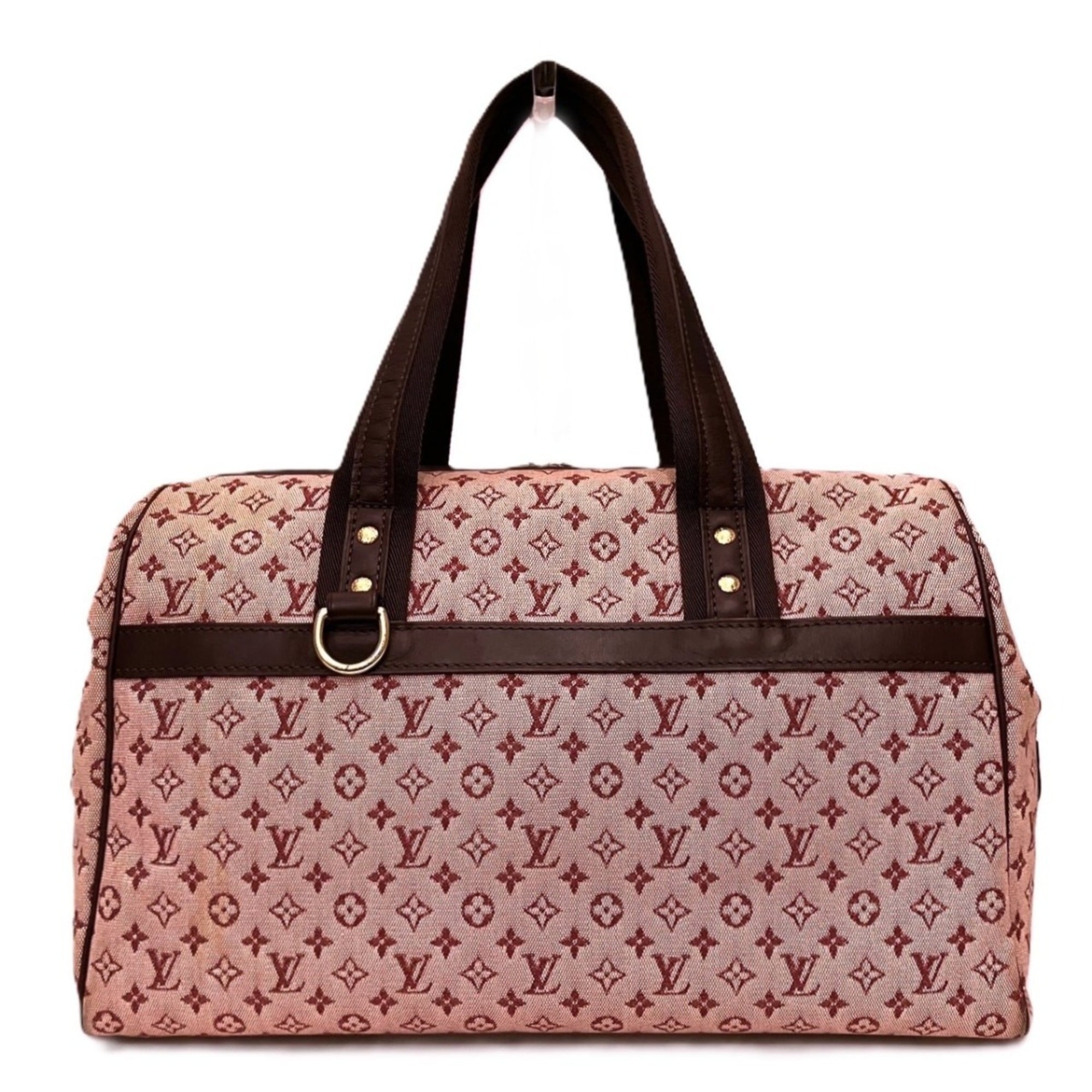 Louis Vuitton Monogram Mini Red Color Monogram Leather Handbag (Pre-Owned)