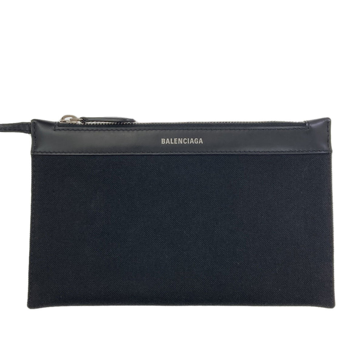 Balenciaga Black Canvas Handbag Pouch (Pre-Owned)