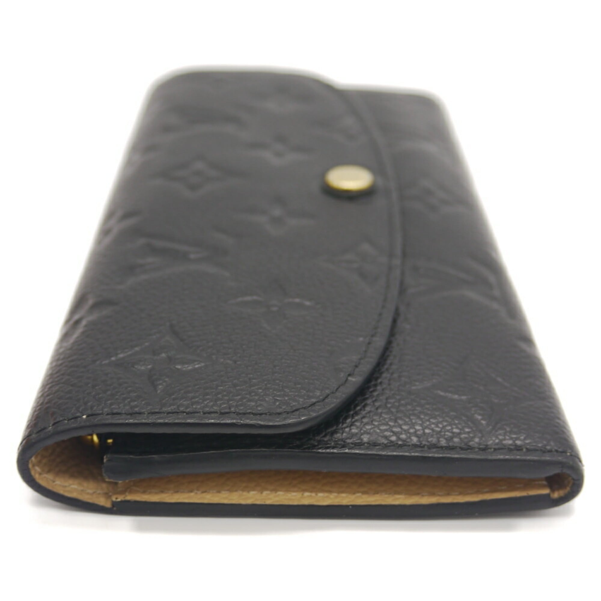 Louis Vuitton Monogram Noir Monogram Empreinte Long Wallet (Bi-Fold) (Pre-Owned)