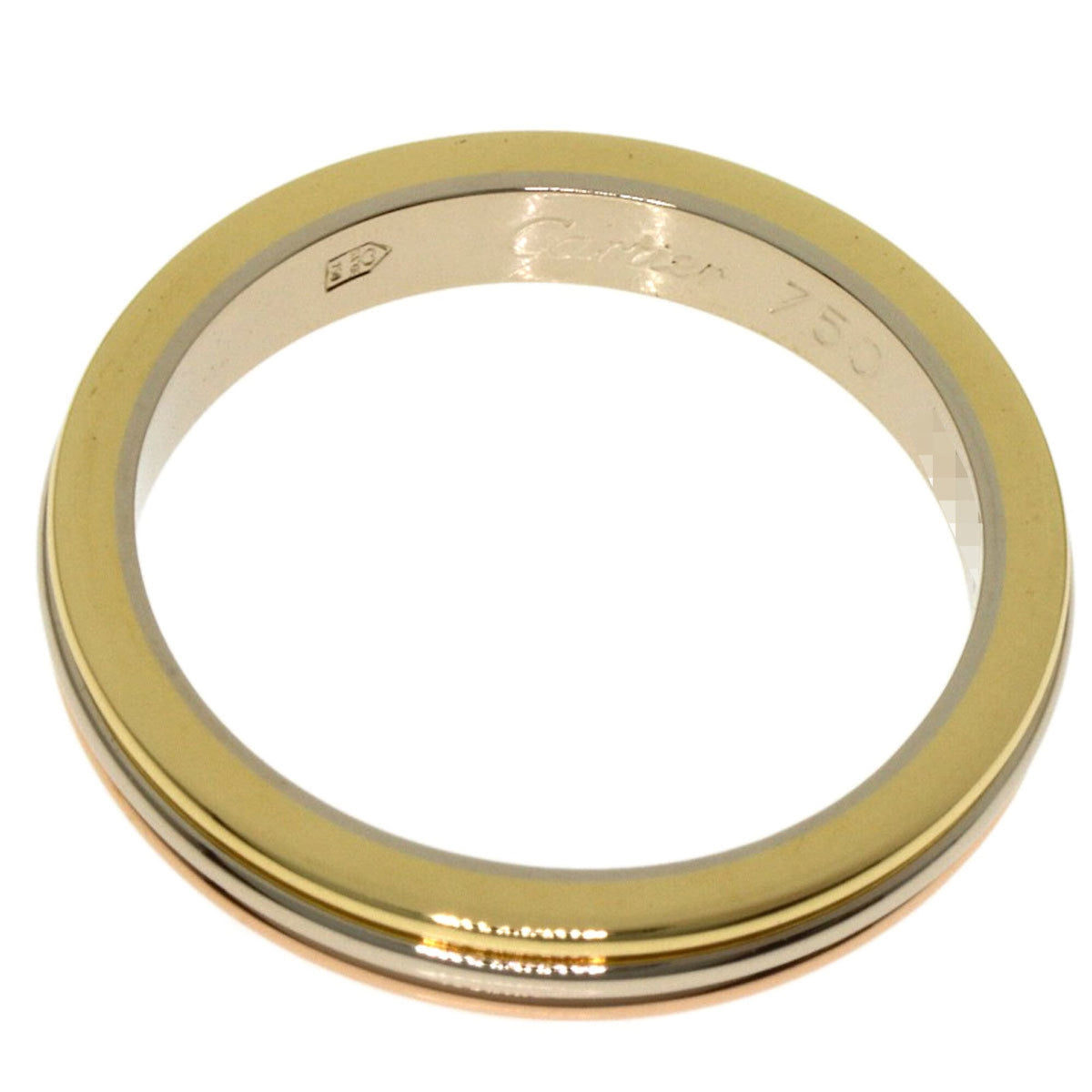 Cartier Yellow Gold (18K) Pink Gold (18K) White Gold (18K) Band Ring (Pre-Owned)