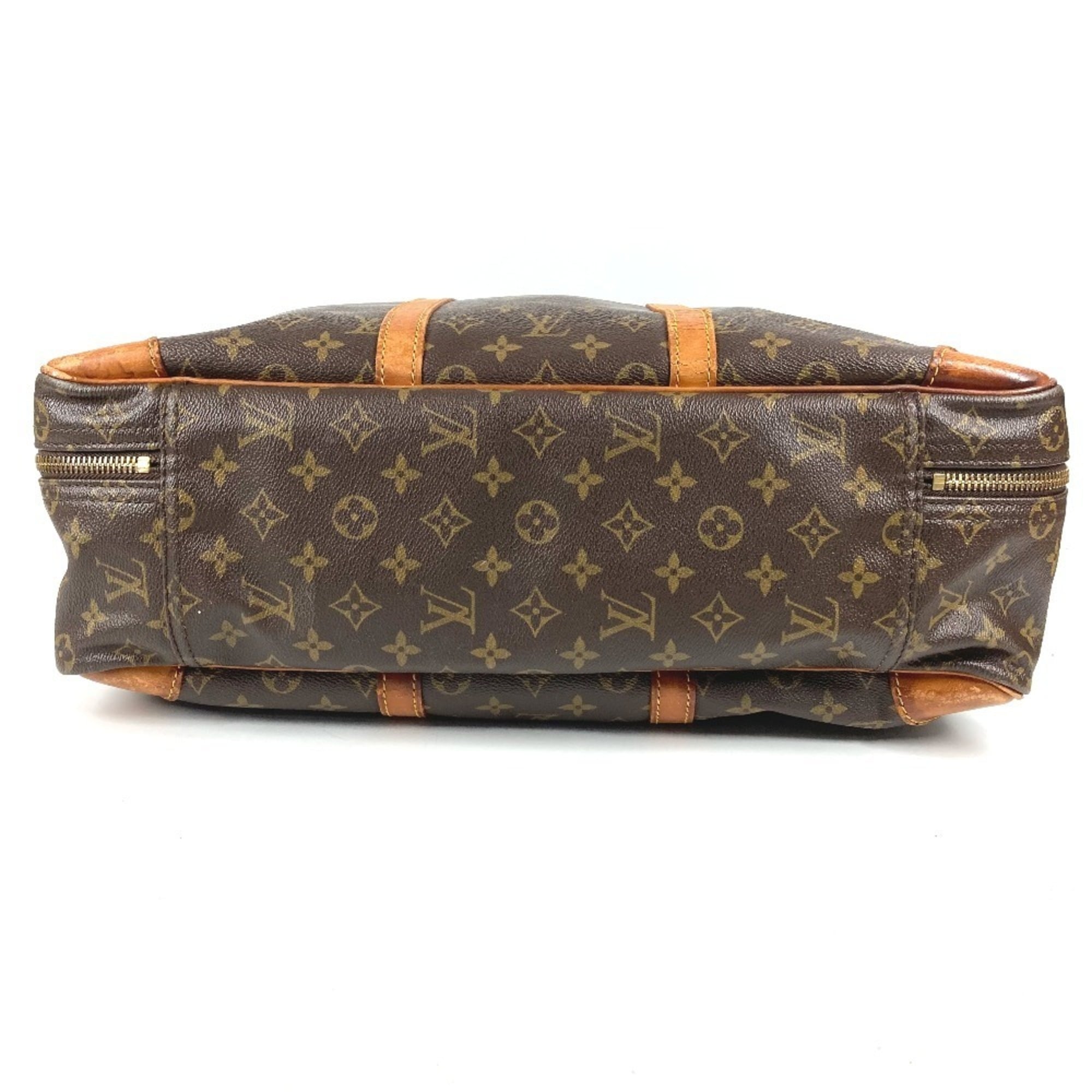 Louis Vuitton Brown Galle Monogram Monogram Boston Bag Shoulder Bag (Pre-Owned)