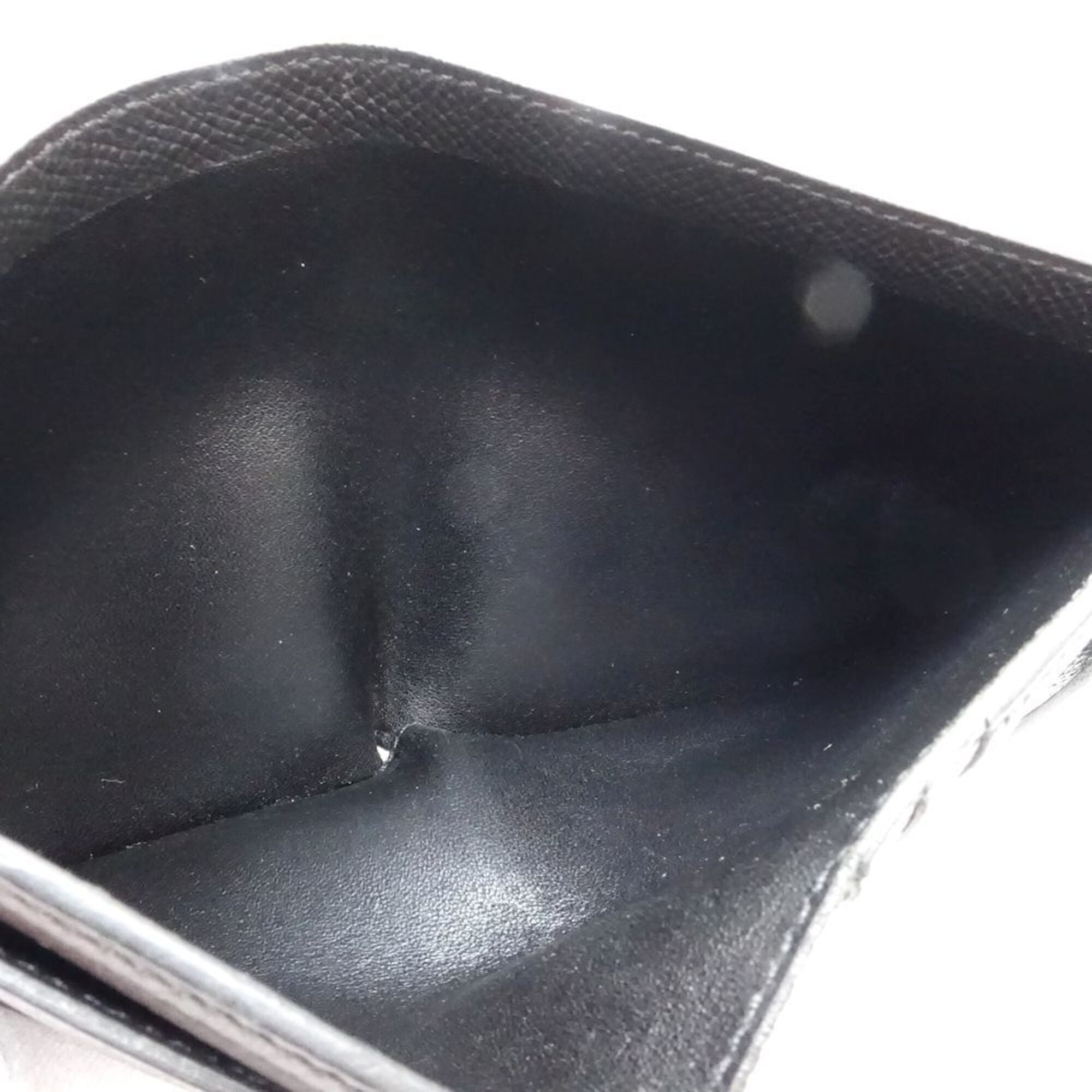 Hermes Black Epsom Leather Wallet (Bi-Fold) (Pre-Owned)