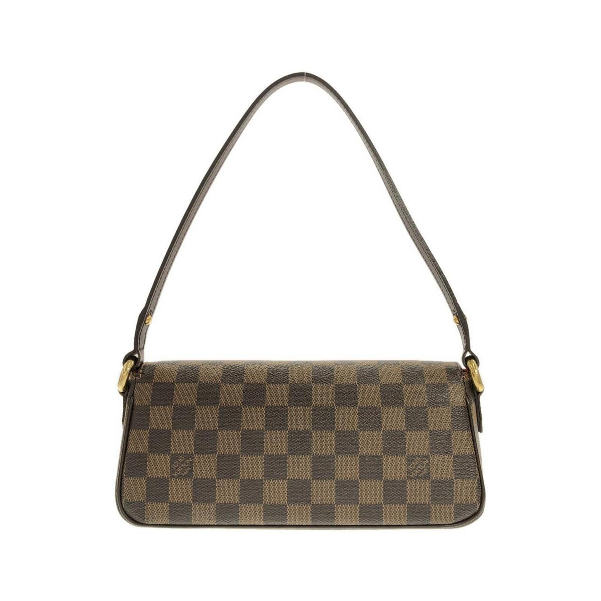 Louis Vuitton Brown Coated Canvas Shoulder Bag (Pre-Owned)