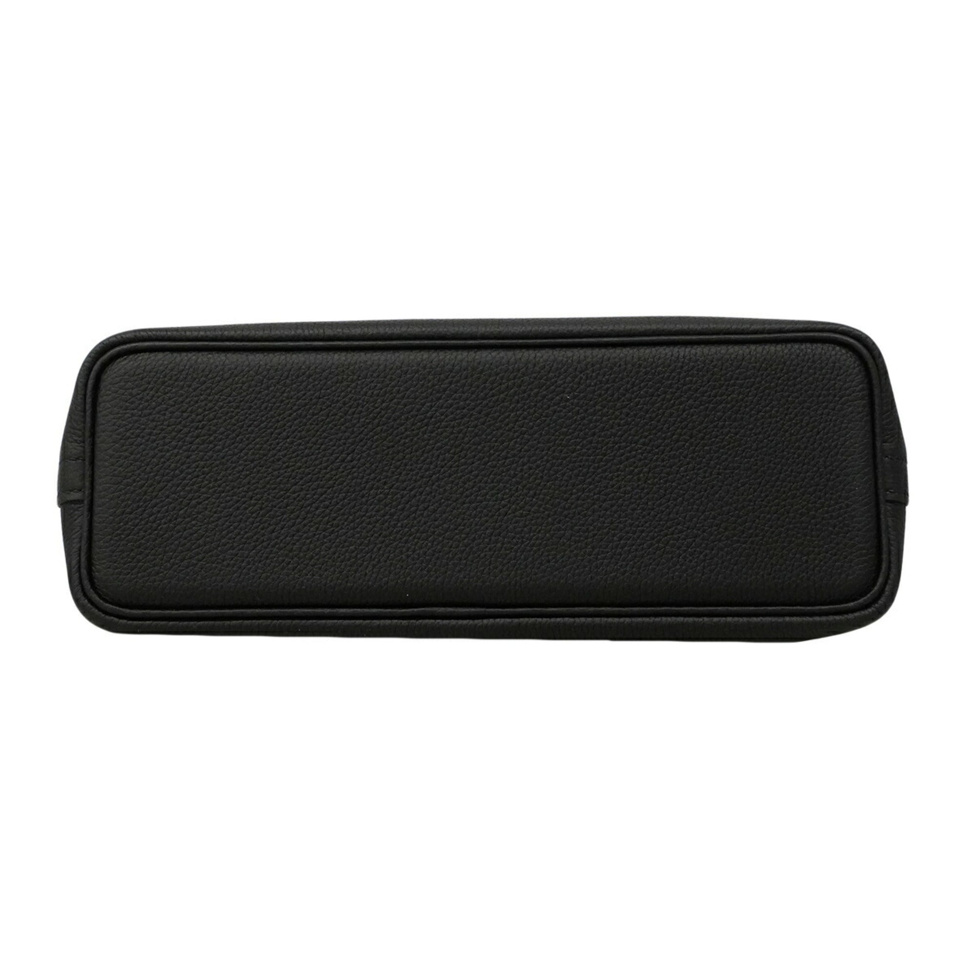 Hermes Black Togo Leather Shoulder Bag (Pre-Owned)