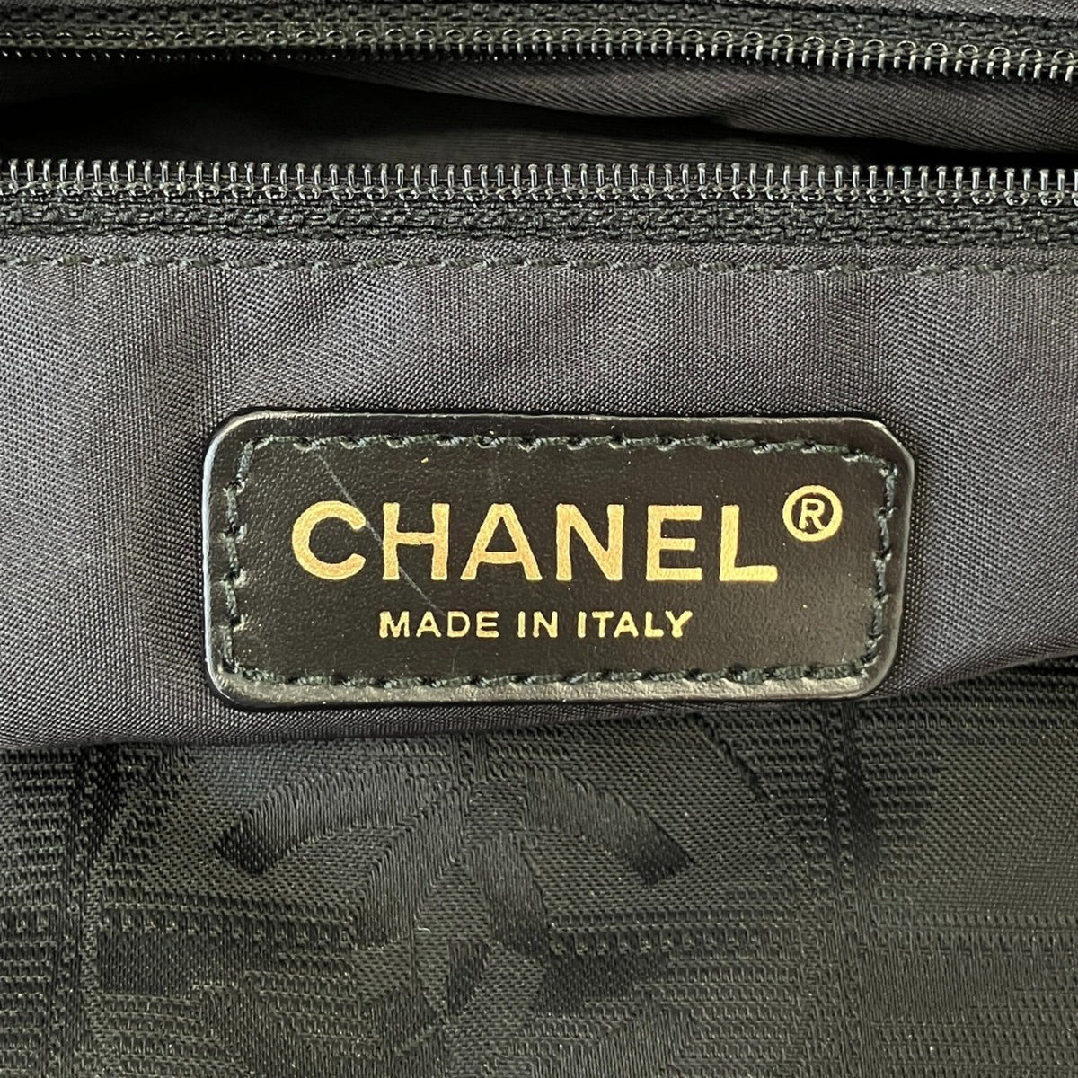Chanel New Travel Line Black New Travel Line Tote Bag (Pre-Owned)