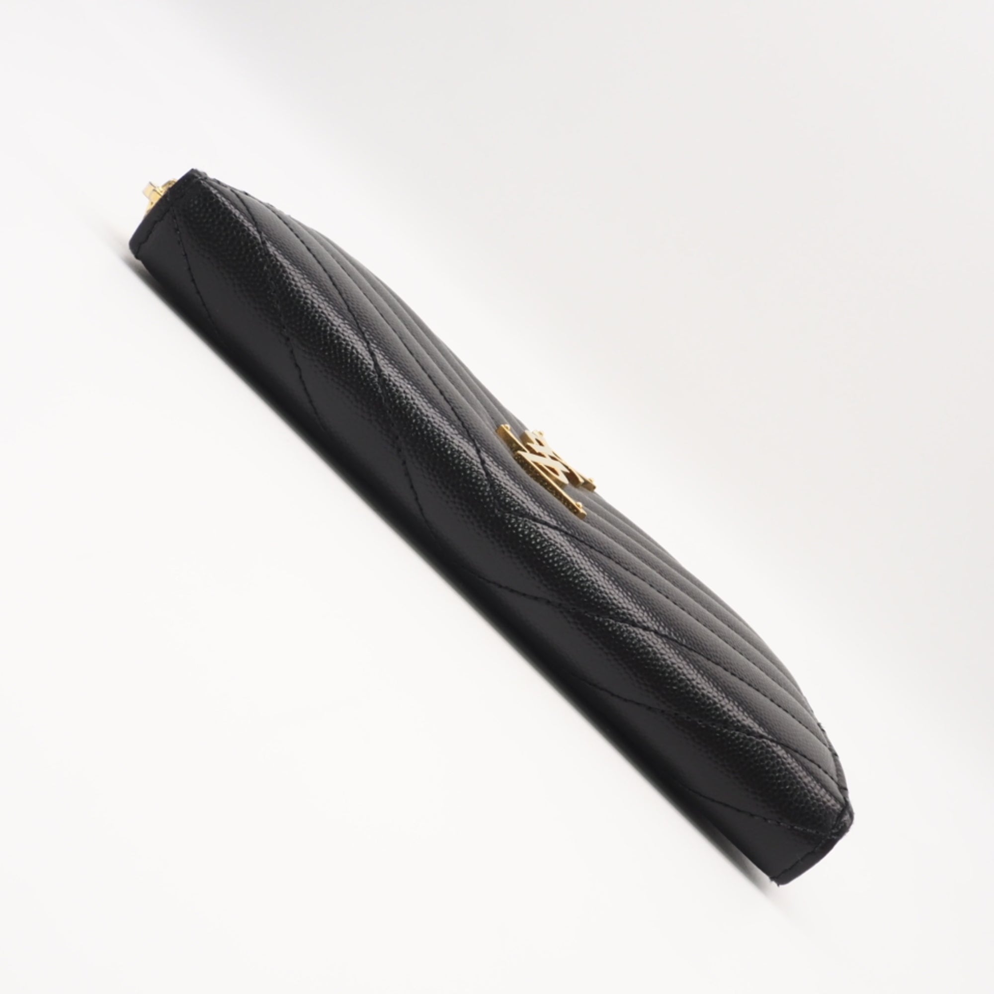 Saint Laurent Black Long Wallet (Bi-Fold) (Pre-Owned)