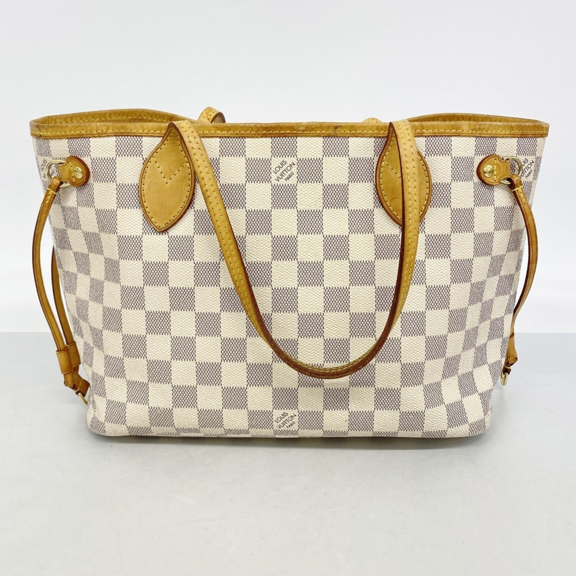 Louis Vuitton White Tote Bag (Pre-Owned)