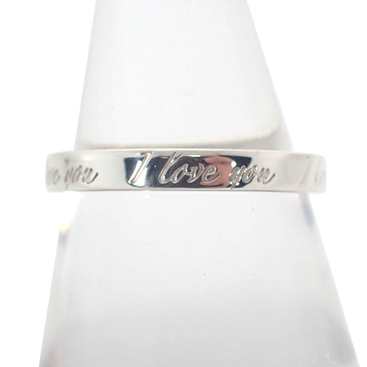 Tiffany Sterling Silver 925 Band Ring (Pre-Owned)
