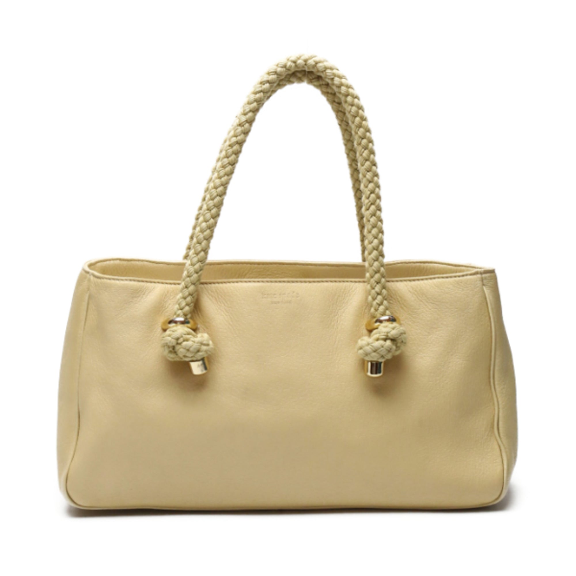 Kate Spade Beige Handbag Tote Bag (Pre-Owned)