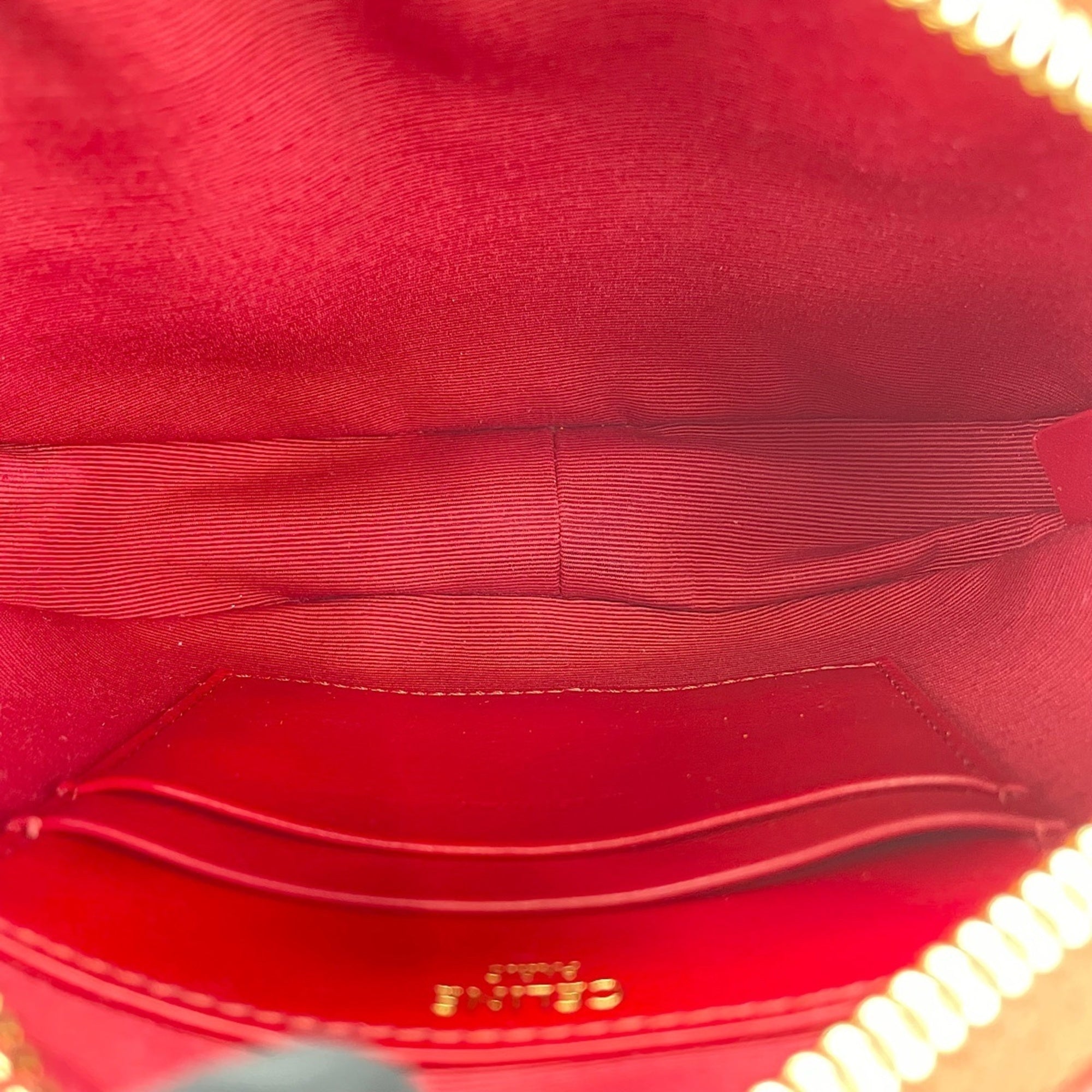 Celine Red Color Shoulder Bag (Pre-Owned)