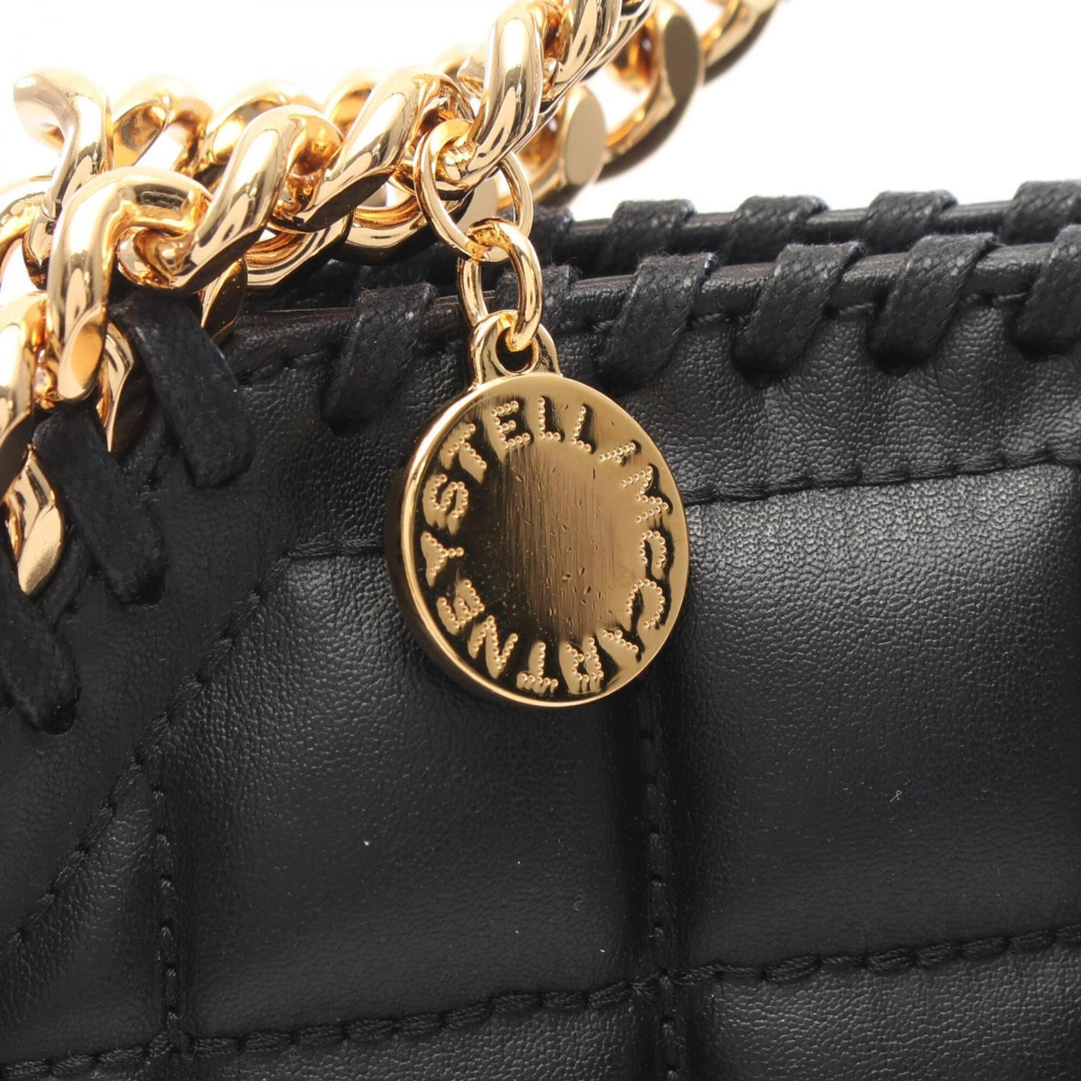 Stella Mccartney Black Handbag Shoulder Bag (Pre-Owned)