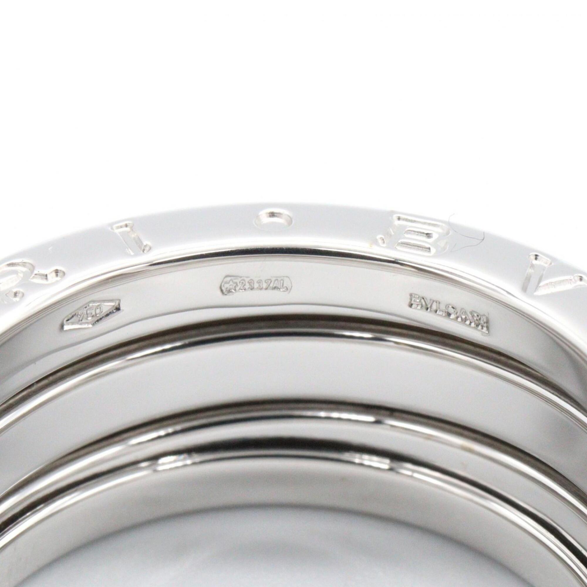 Bvlgari Silver White Gold (18K) Band Ring (Pre-Owned)