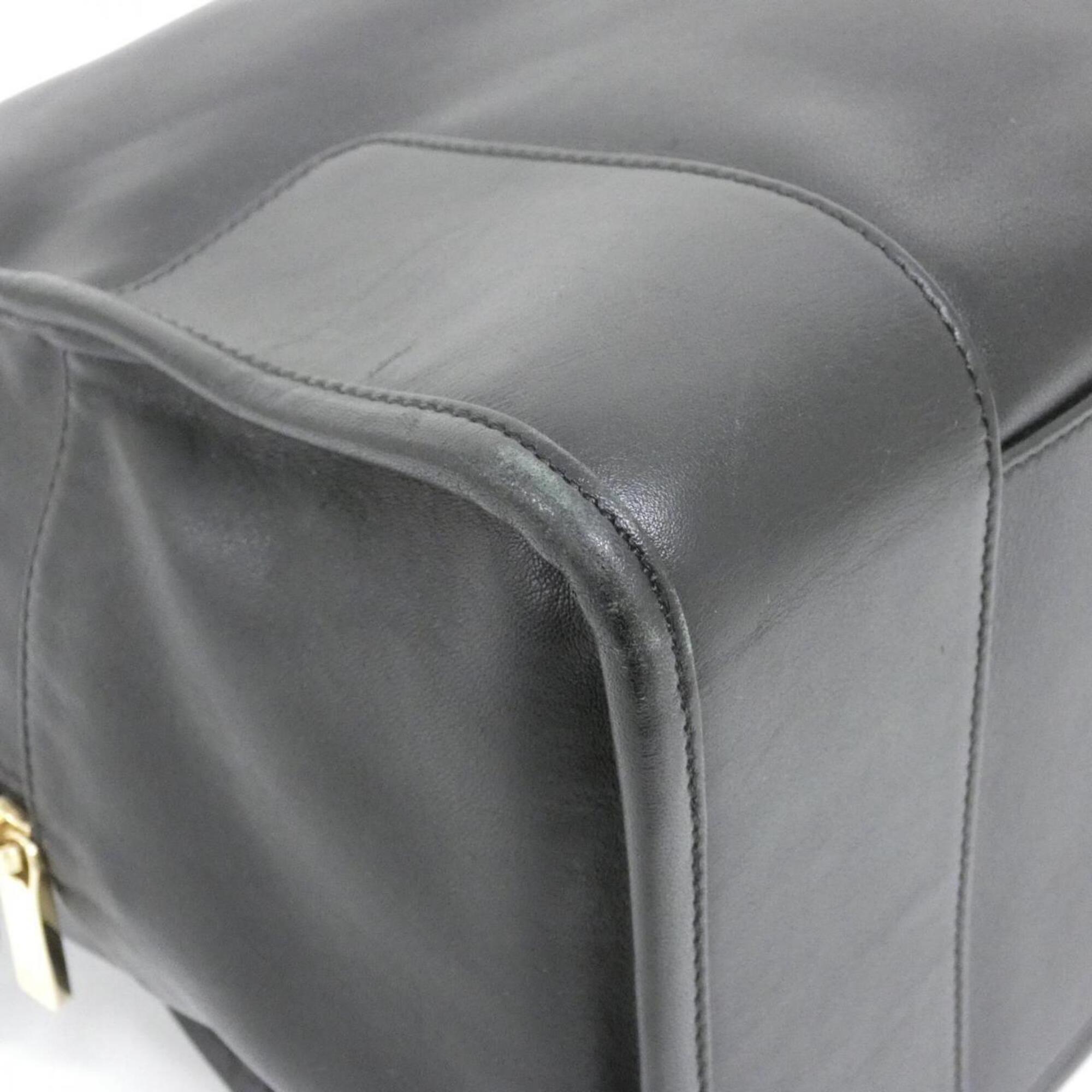 Loewe Black Leather Handbag (Pre-Owned)