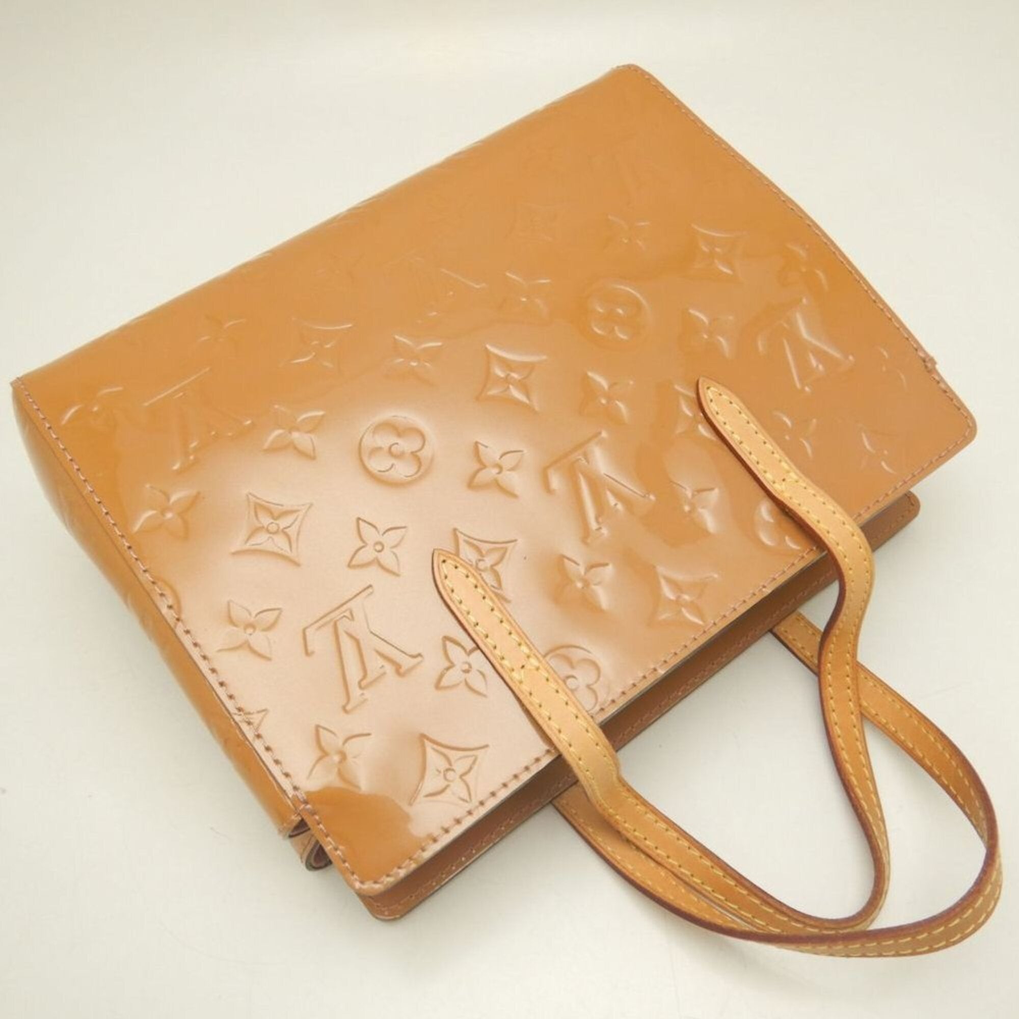 Louis Vuitton Monogram Vernis Rose Velours Monogram Vernis Handbag (Pre-Owned)