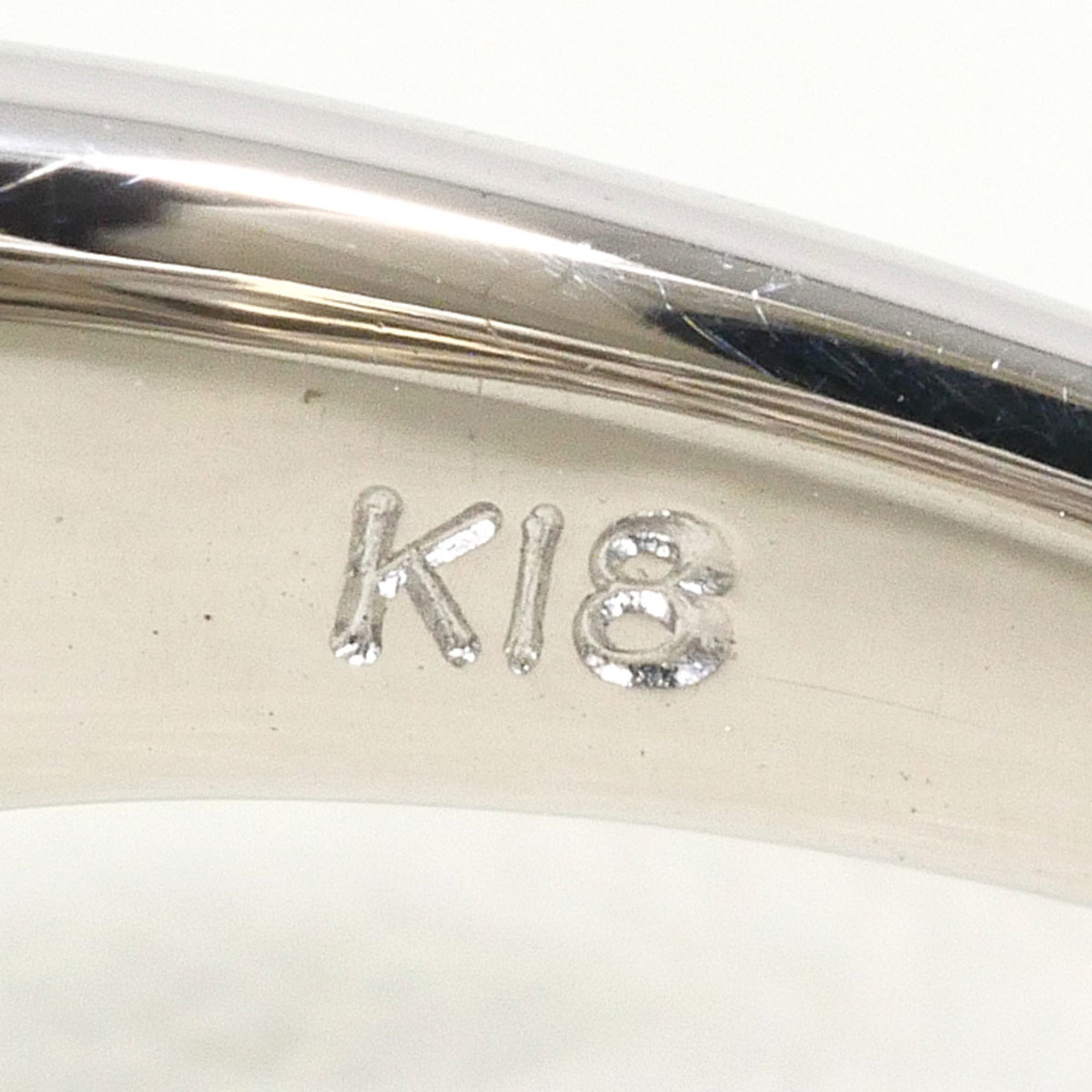 Unbranded White Gold White Gold (18K) Band Ring (Pre-Owned)