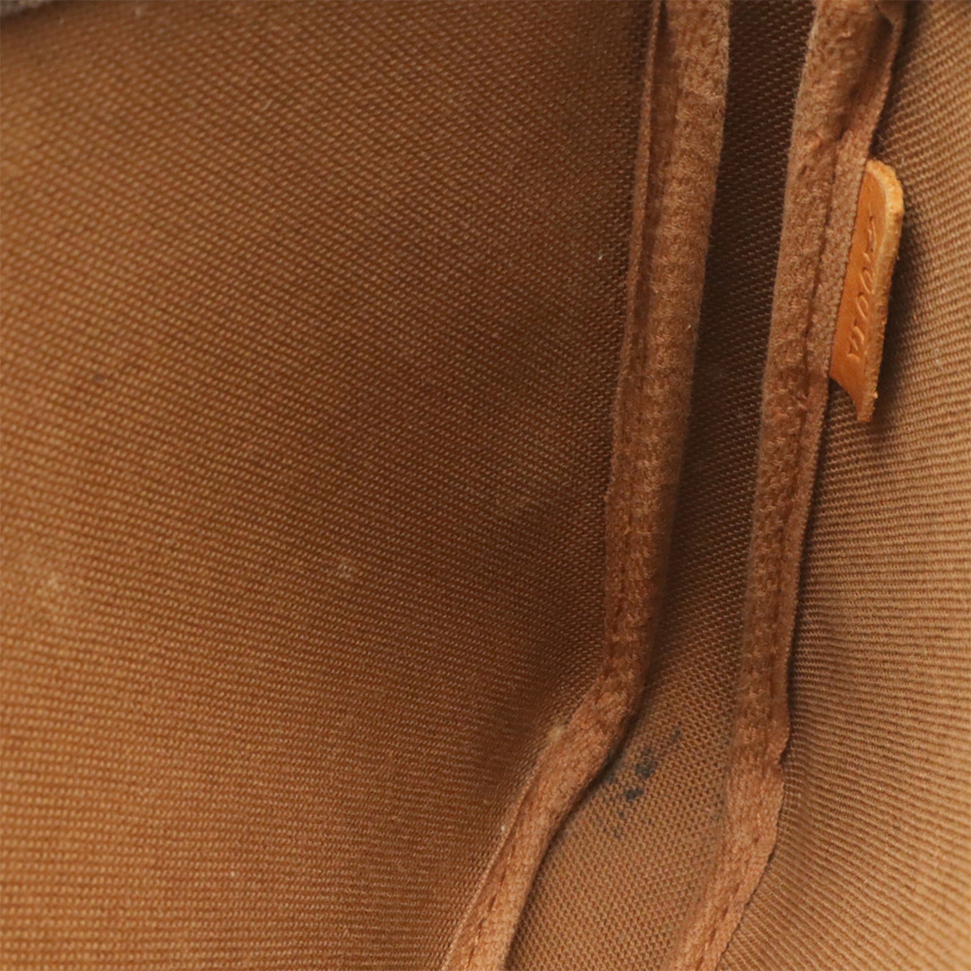 Louis Vuitton Brown Monogram Canvas Handbag Pochette Pouch (Pre-Owned)