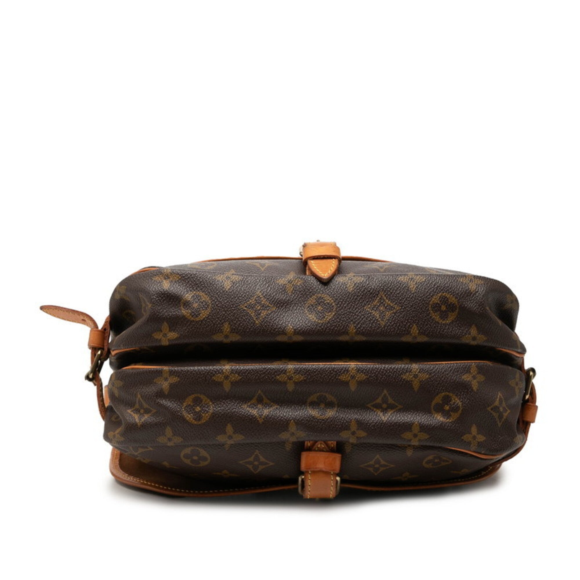 Louis Vuitton Brown Pvc Leather Shoulder Bag (Pre-Owned)