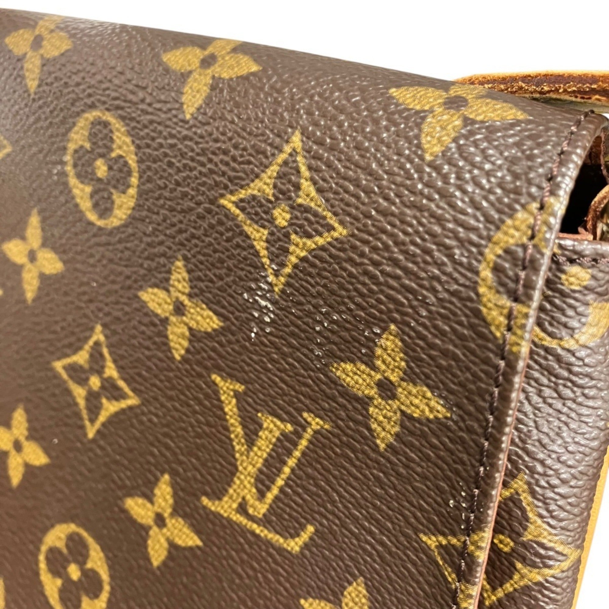 Louis Vuitton Monogram Brown Pvc Shoulder Bag (Pre-Owned)