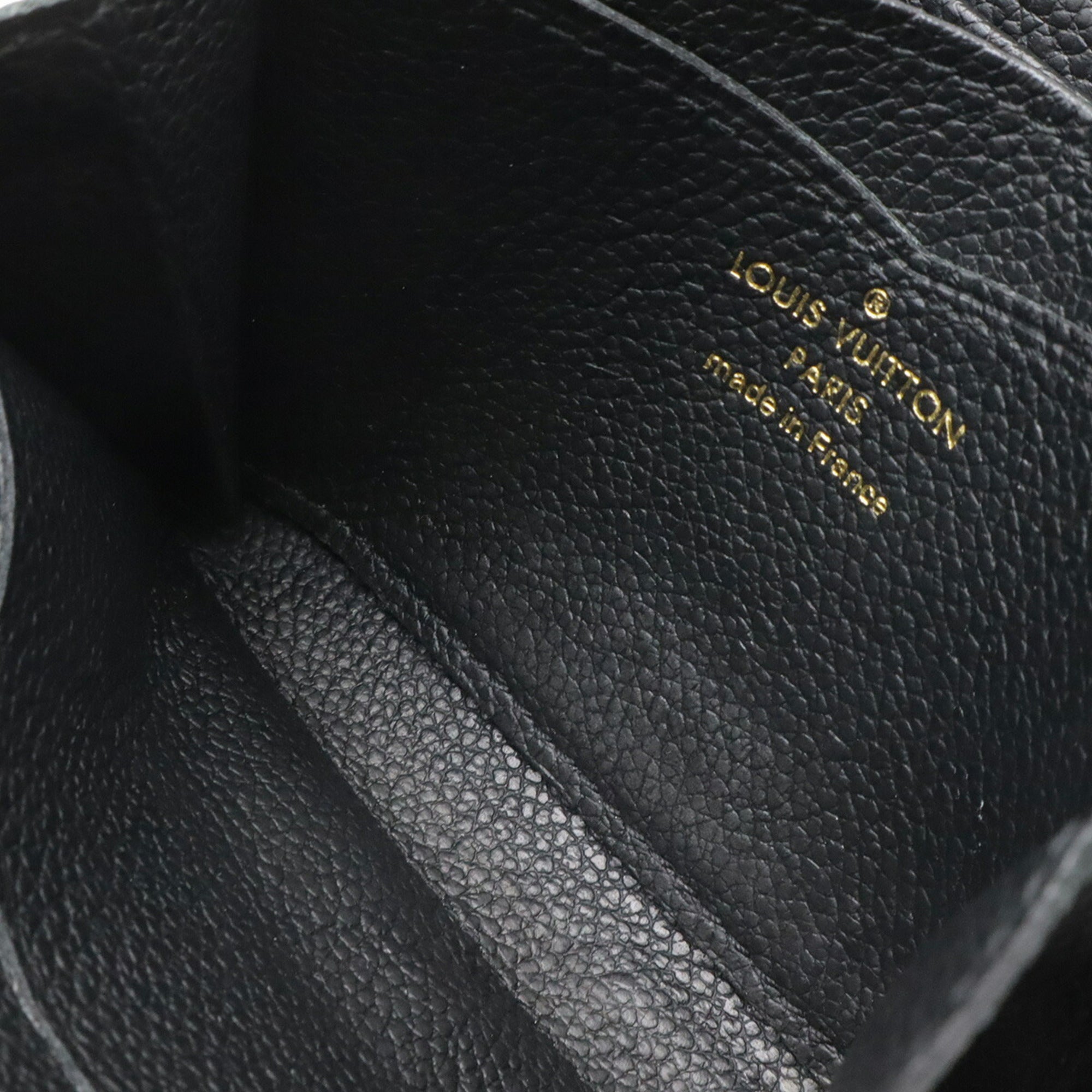 Louis Vuitton Black Noir Monogram Empreinte Coin Purse/Coin Case (Pre-Owned)