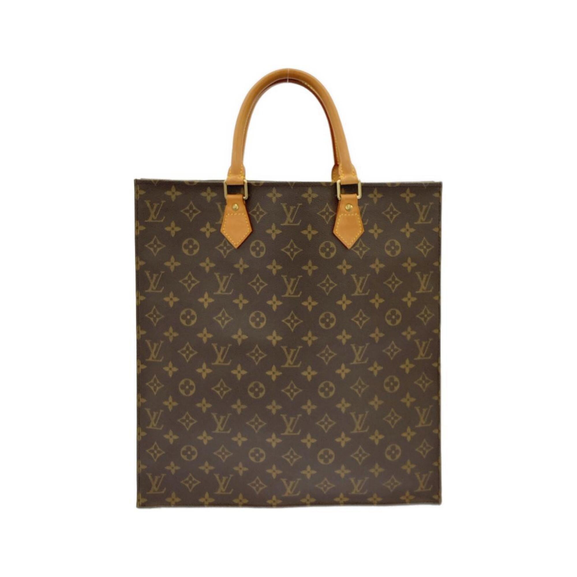 Louis Vuitton Marron Coated Canvas Handbag (Pre-Owned)